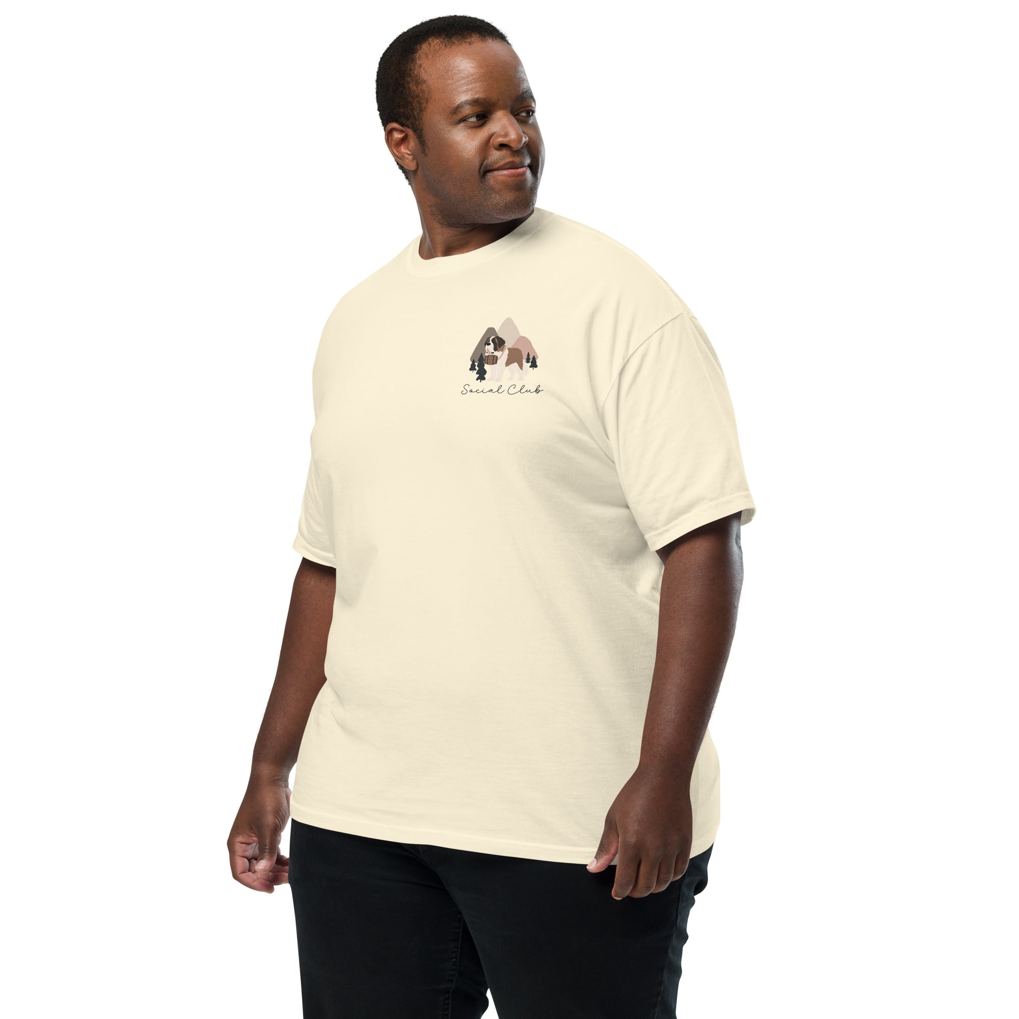 Saint Bernard Social Club Back T-Shirt - Lights