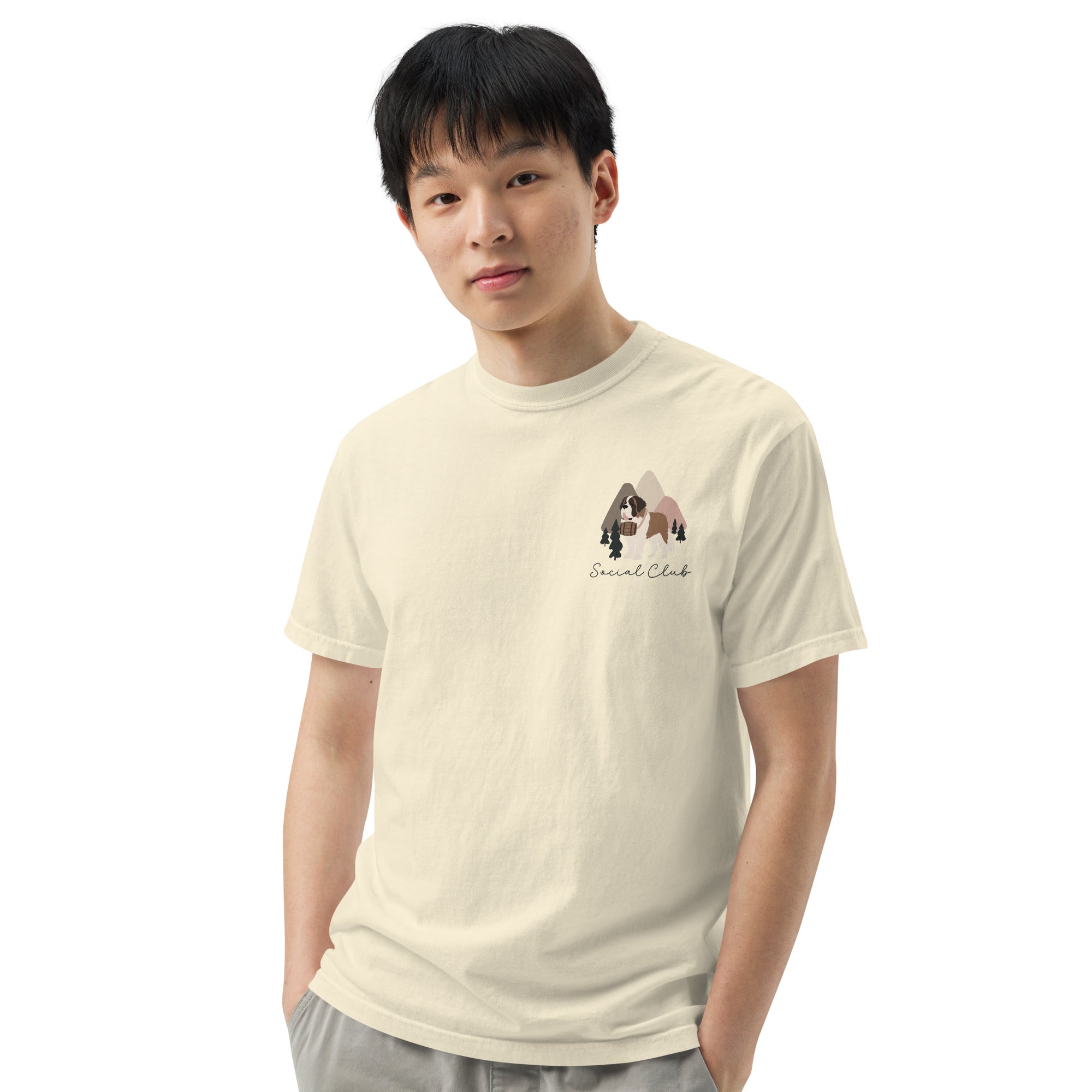 Saint Bernard Social Club Back T-Shirt - Lights