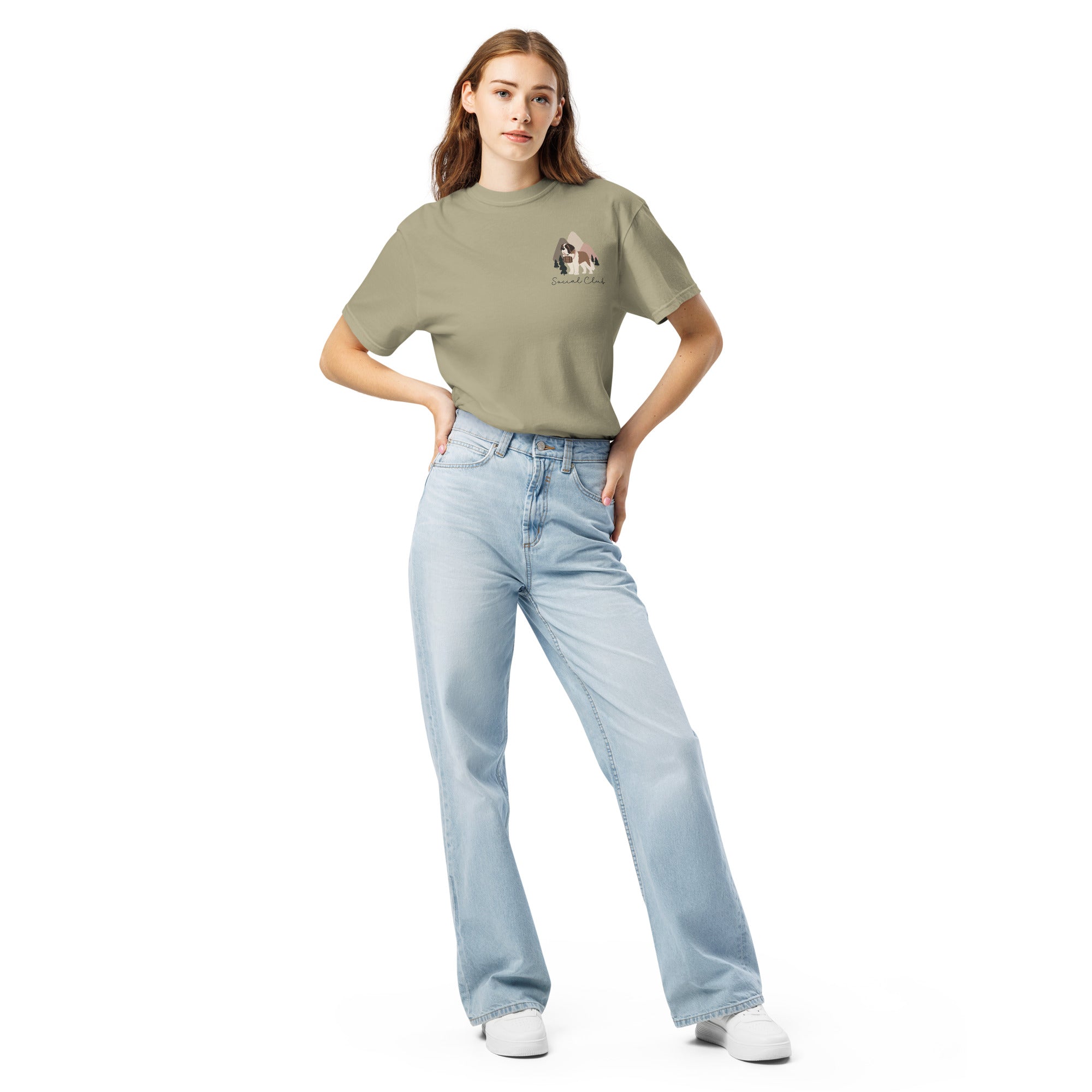 Saint Bernard Social Club Back T-Shirt - Lights