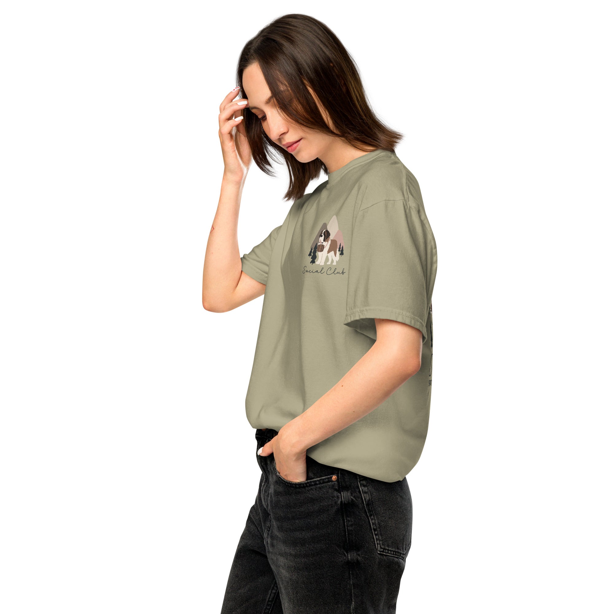 Saint Bernard Social Club Back T-Shirt - Lights
