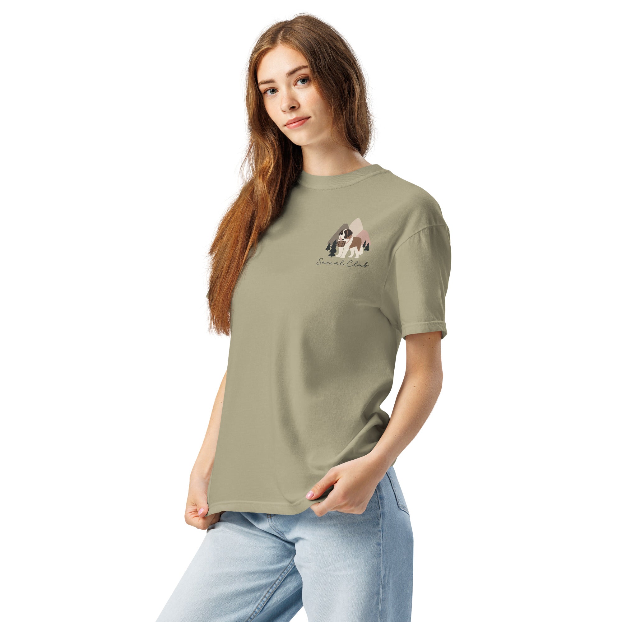 Saint Bernard Social Club Back T-Shirt - Lights