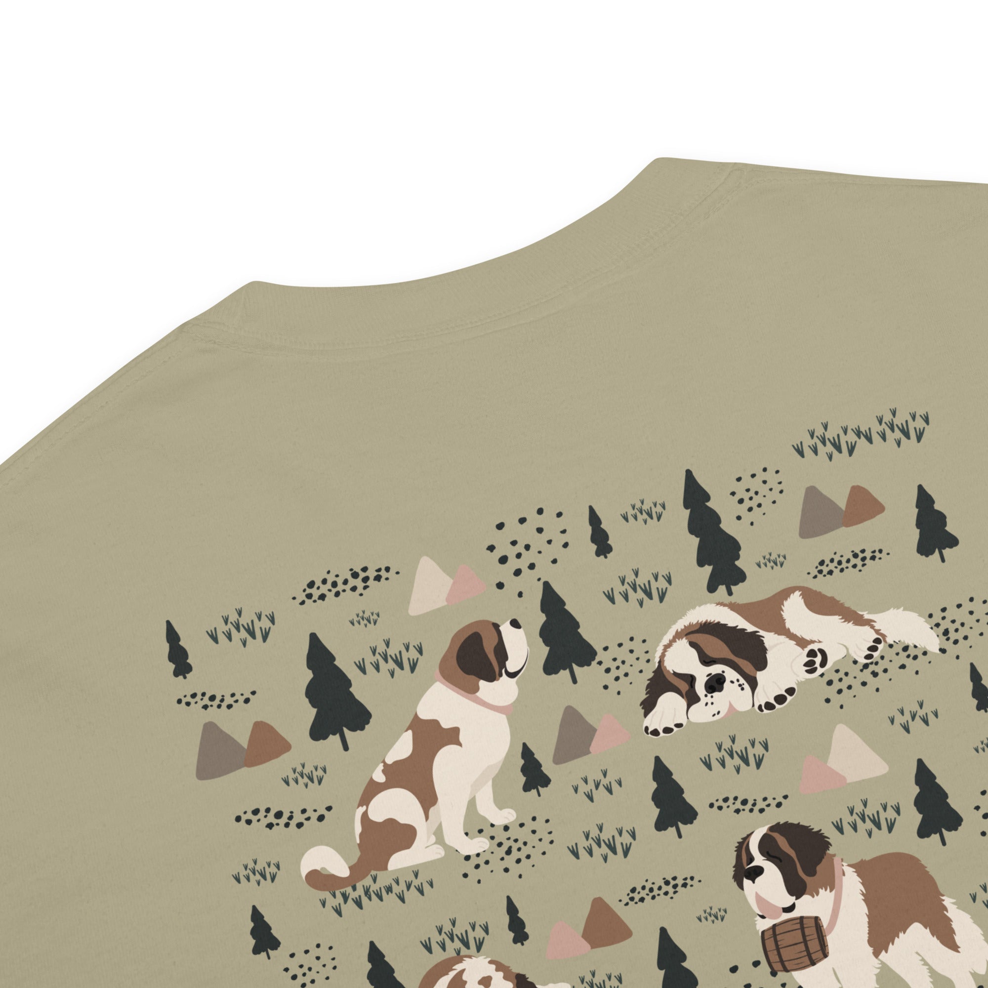 Saint Bernard Social Club Back T-Shirt - Lights