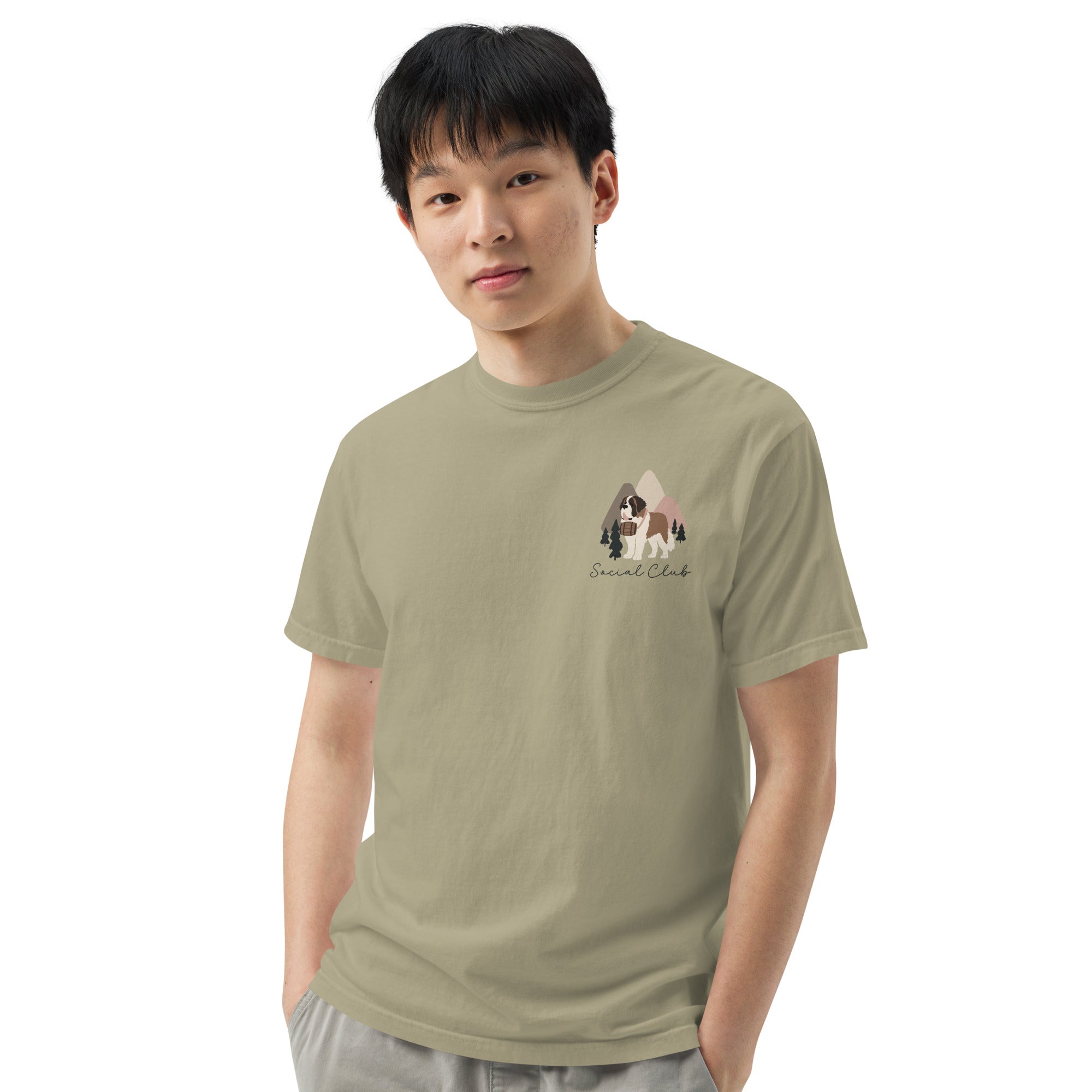 Saint Bernard Social Club Back T-Shirt - Lights