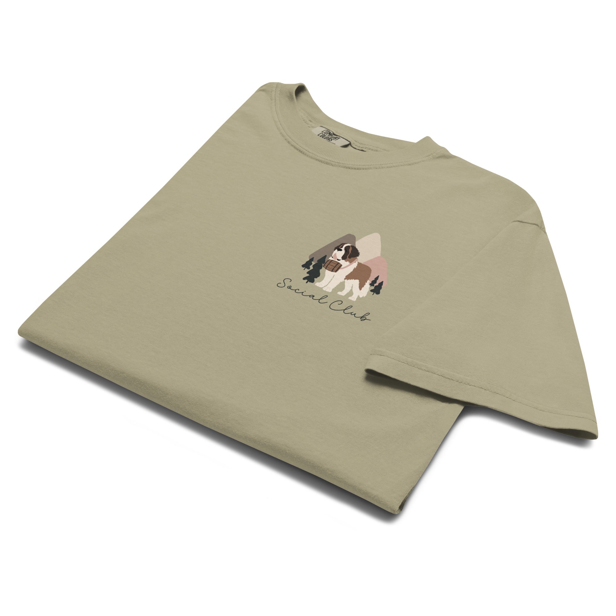 Saint Bernard Social Club Back T-Shirt - Lights