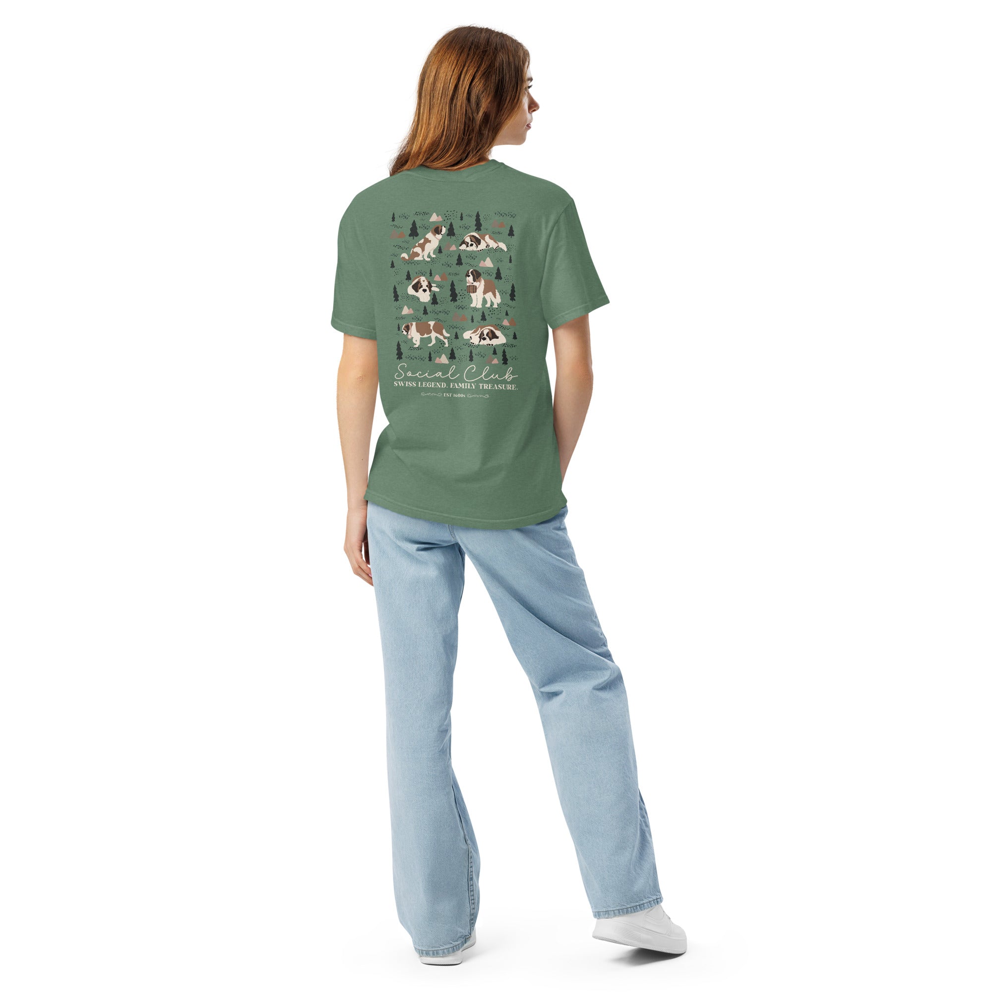 Saint Bernard Social Club Back T-Shirt