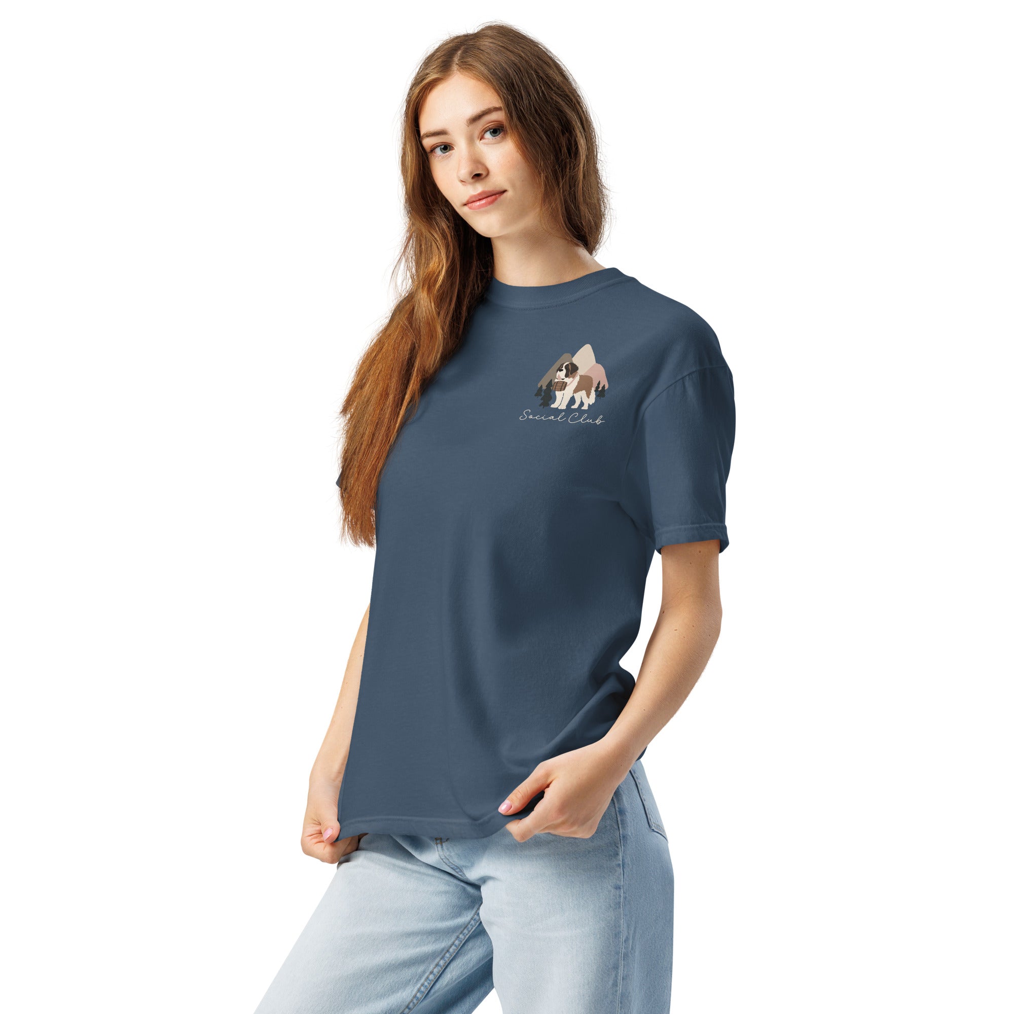Saint Bernard Social Club Back T-Shirt - Darks