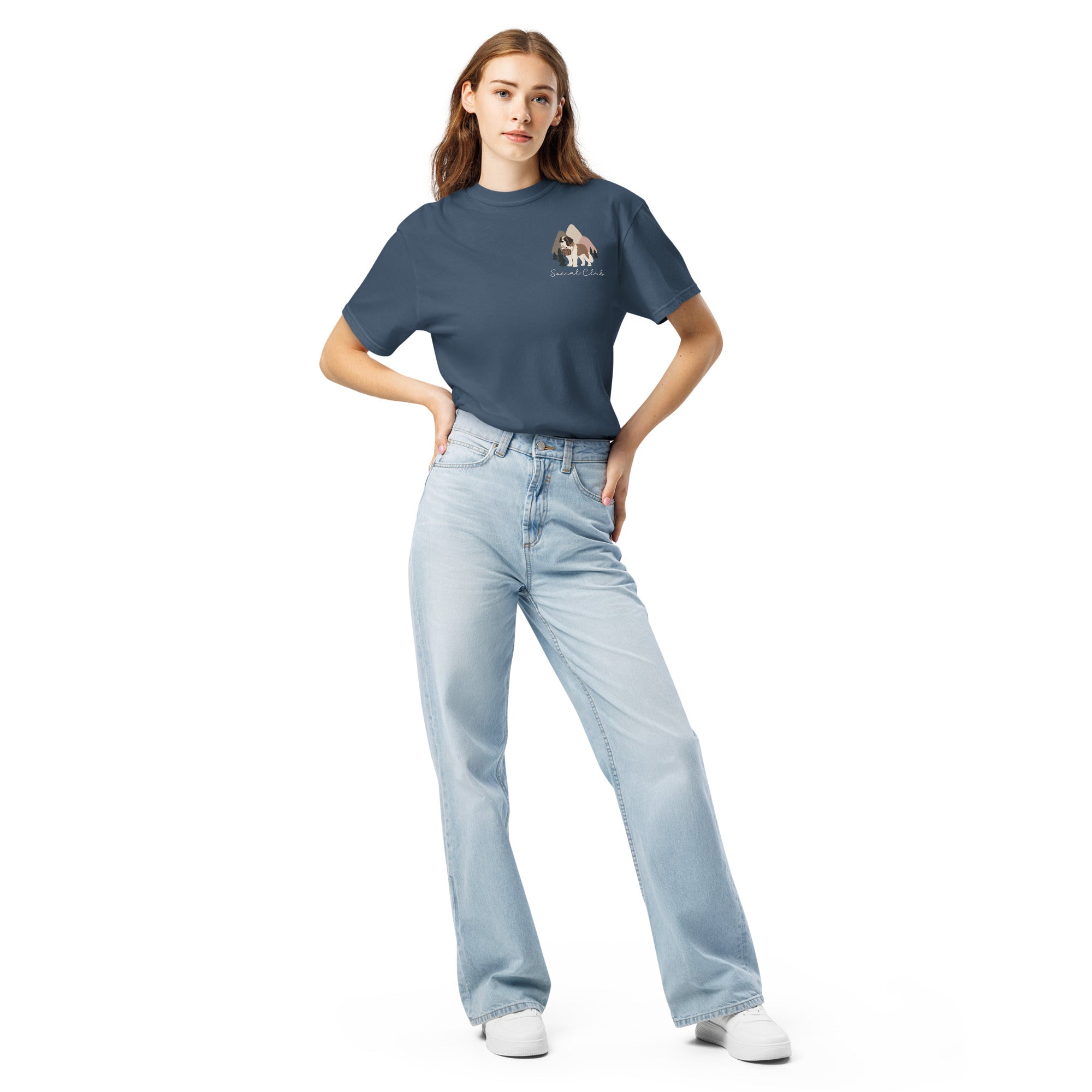 Saint Bernard Social Club Back T-Shirt - Darks