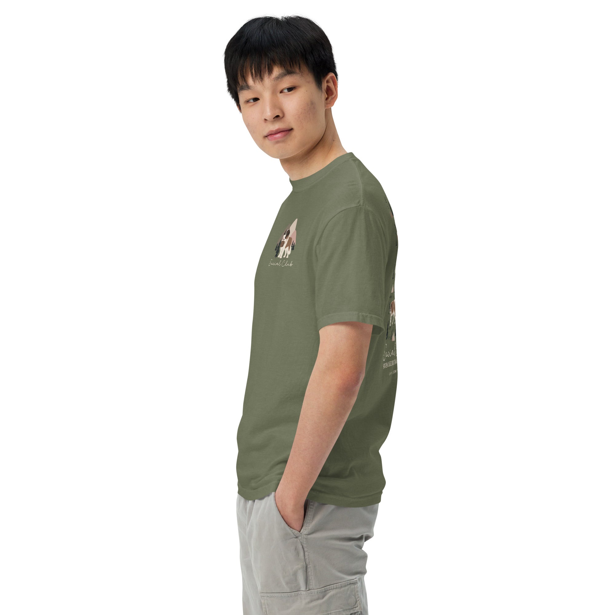 Saint Bernard Social Club Back T-Shirt