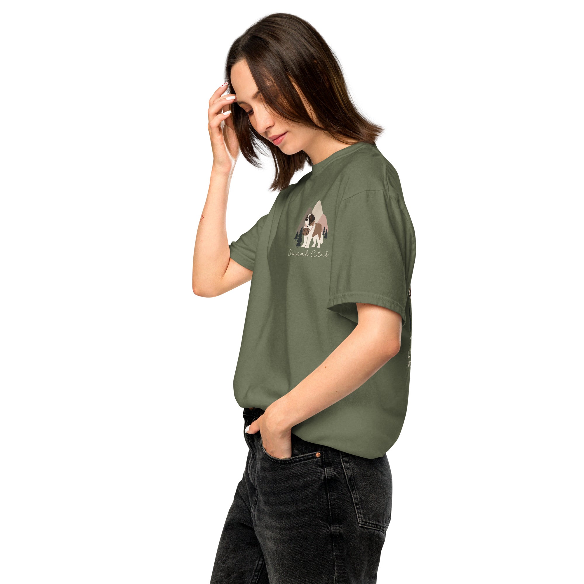 Saint Bernard Social Club Back T-Shirt