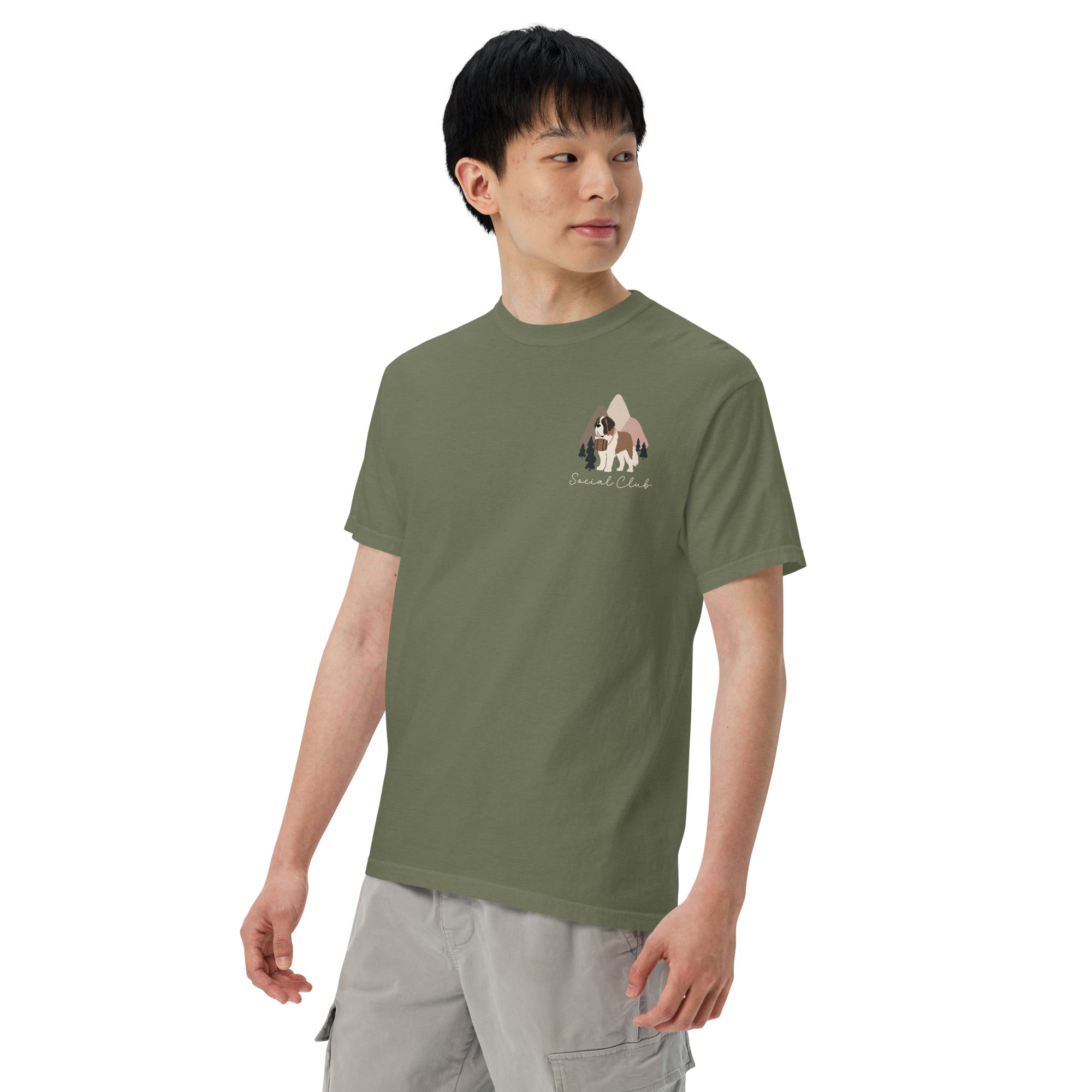 Saint Bernard Social Club Back T-Shirt