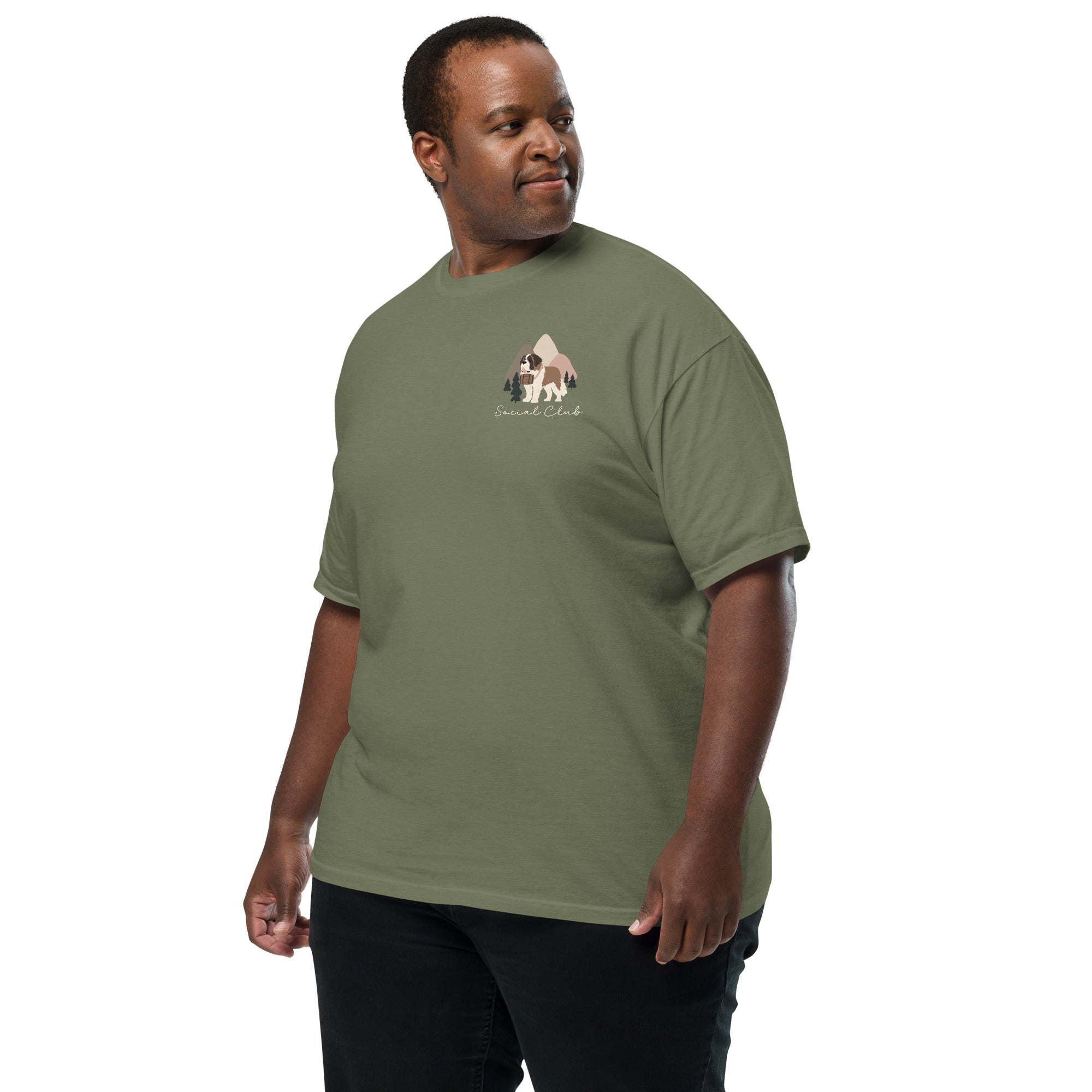Saint Bernard Social Club Back T-Shirt