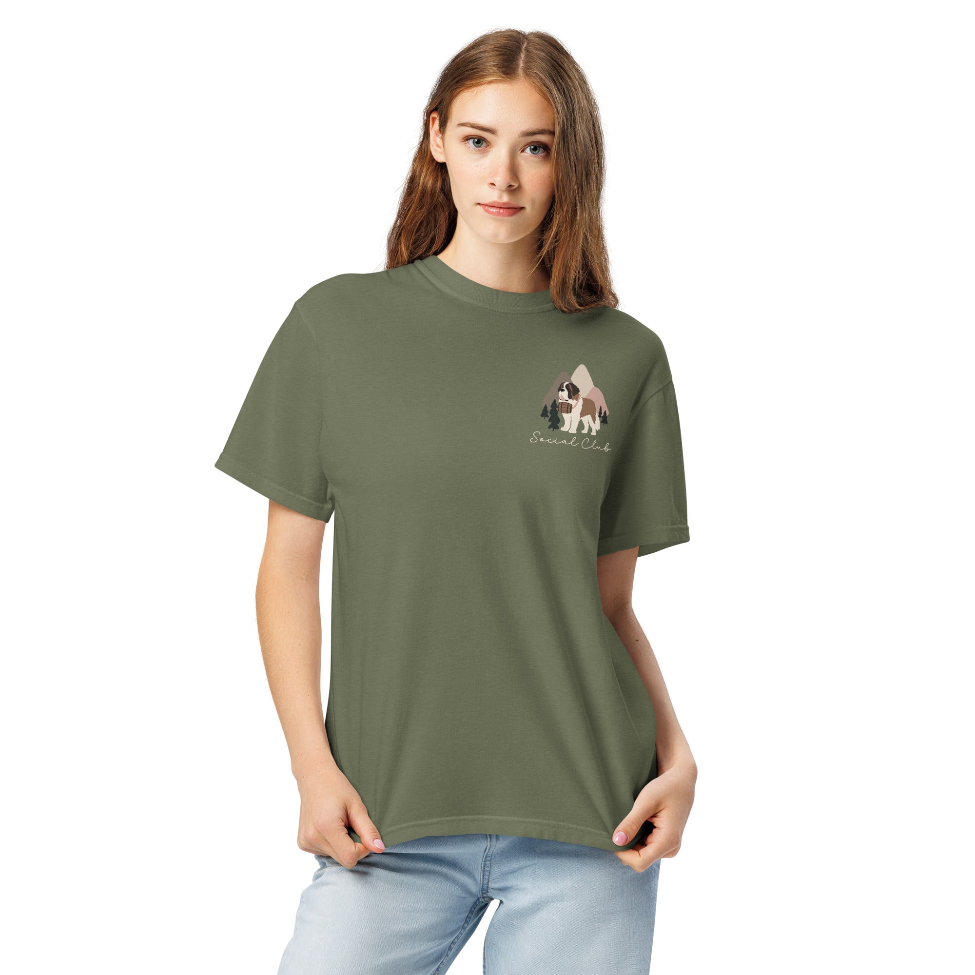 Saint Bernard Social Club Back T-Shirt