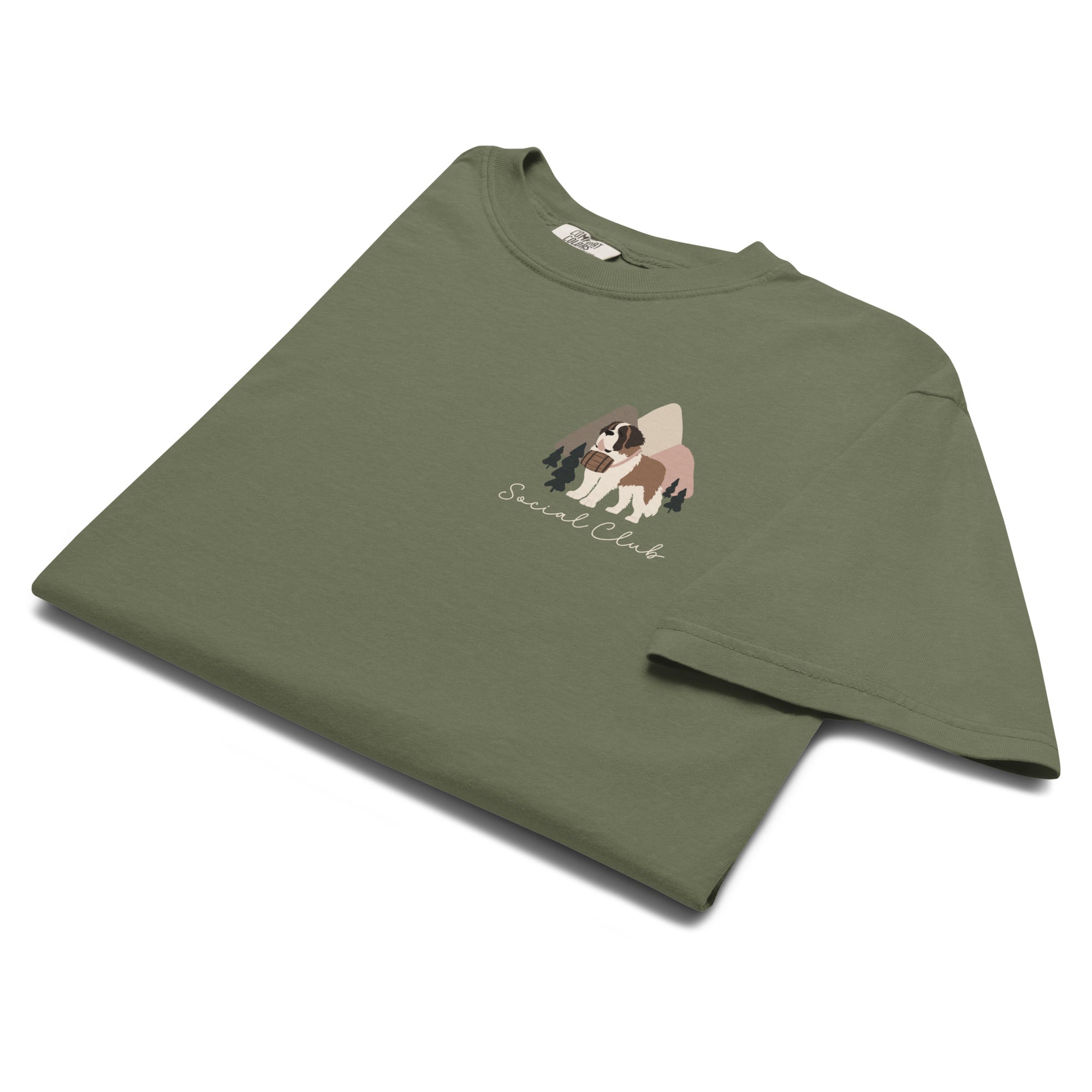 Saint Bernard Social Club Back T-Shirt