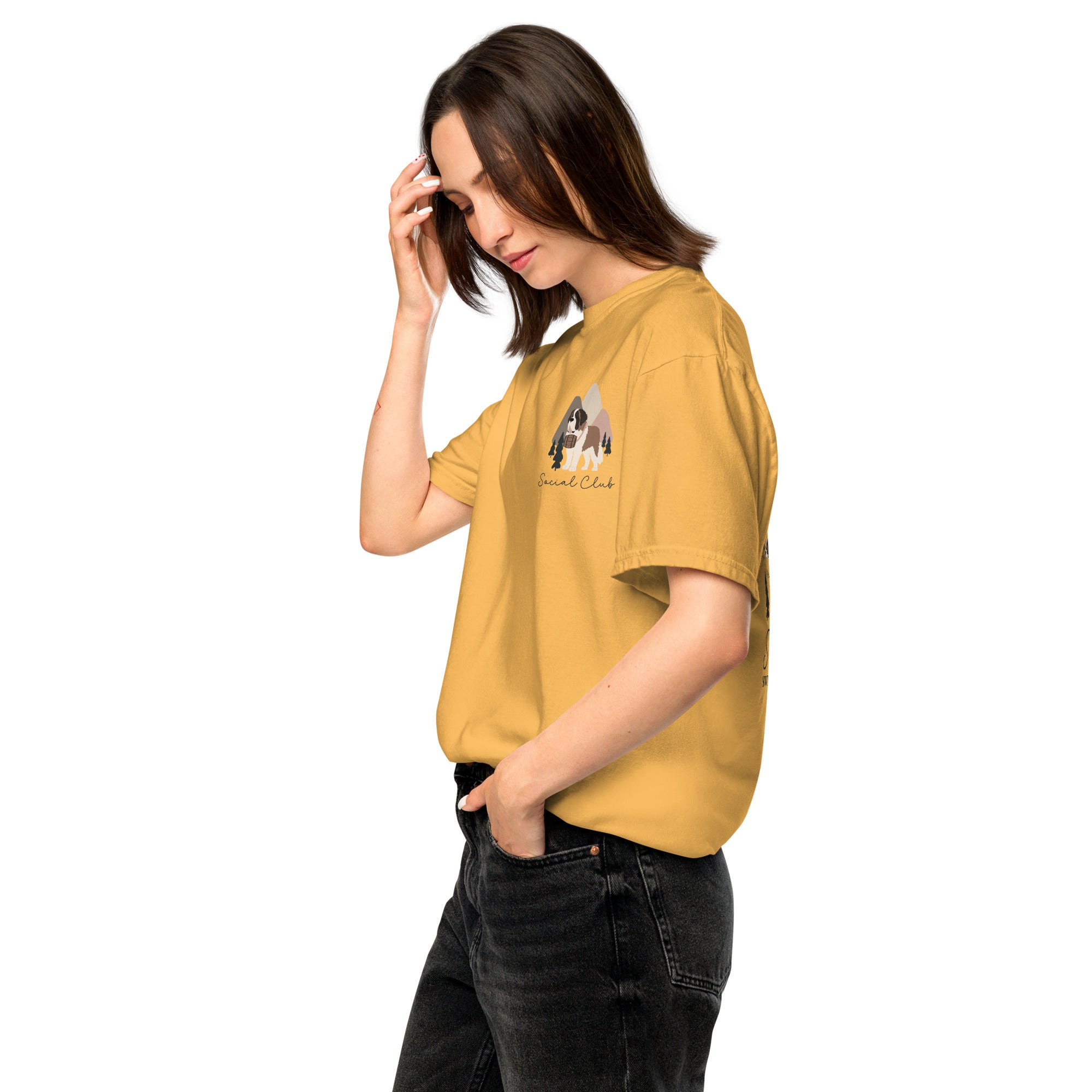 Saint Bernard Social Club Back T-Shirt - Lights