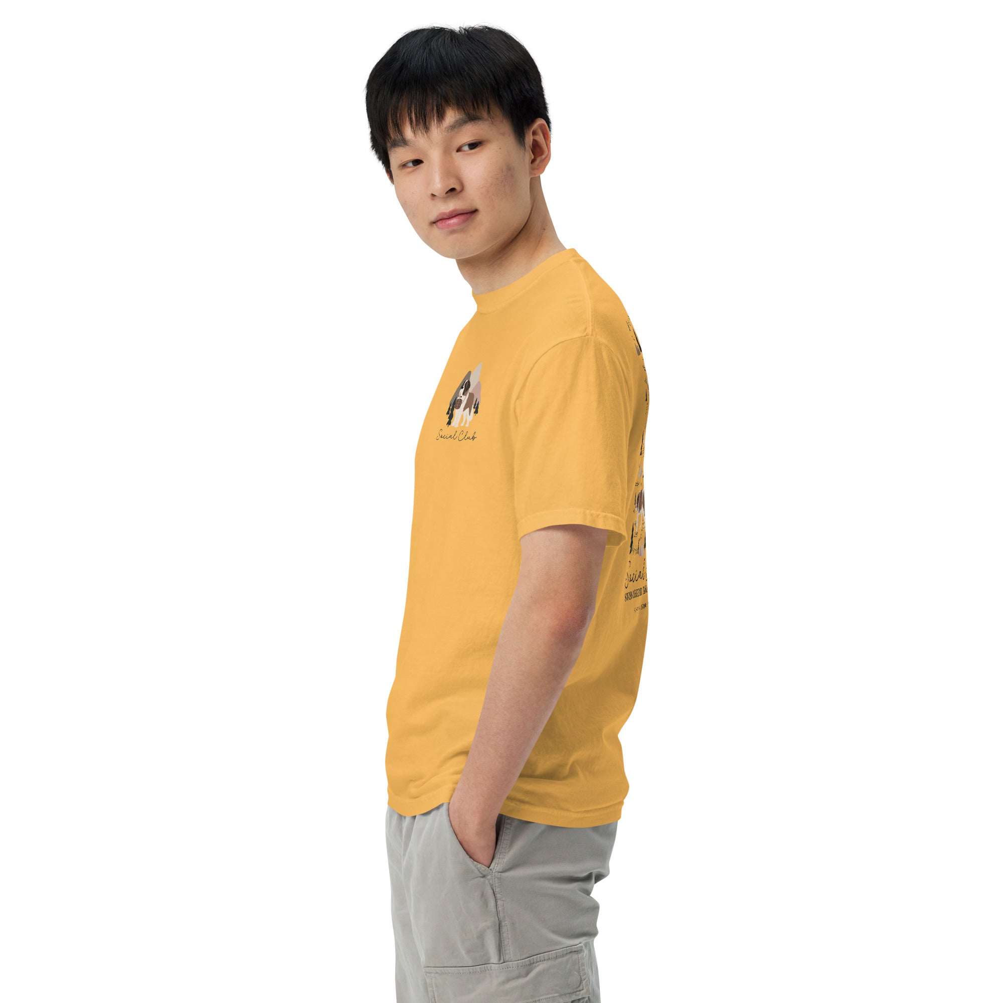 Saint Bernard Social Club Back T-Shirt - Lights