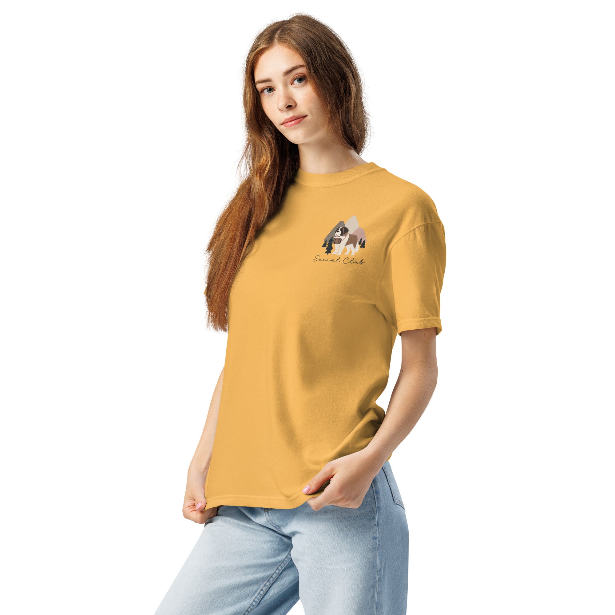 Saint Bernard Social Club Back T-Shirt - Lights