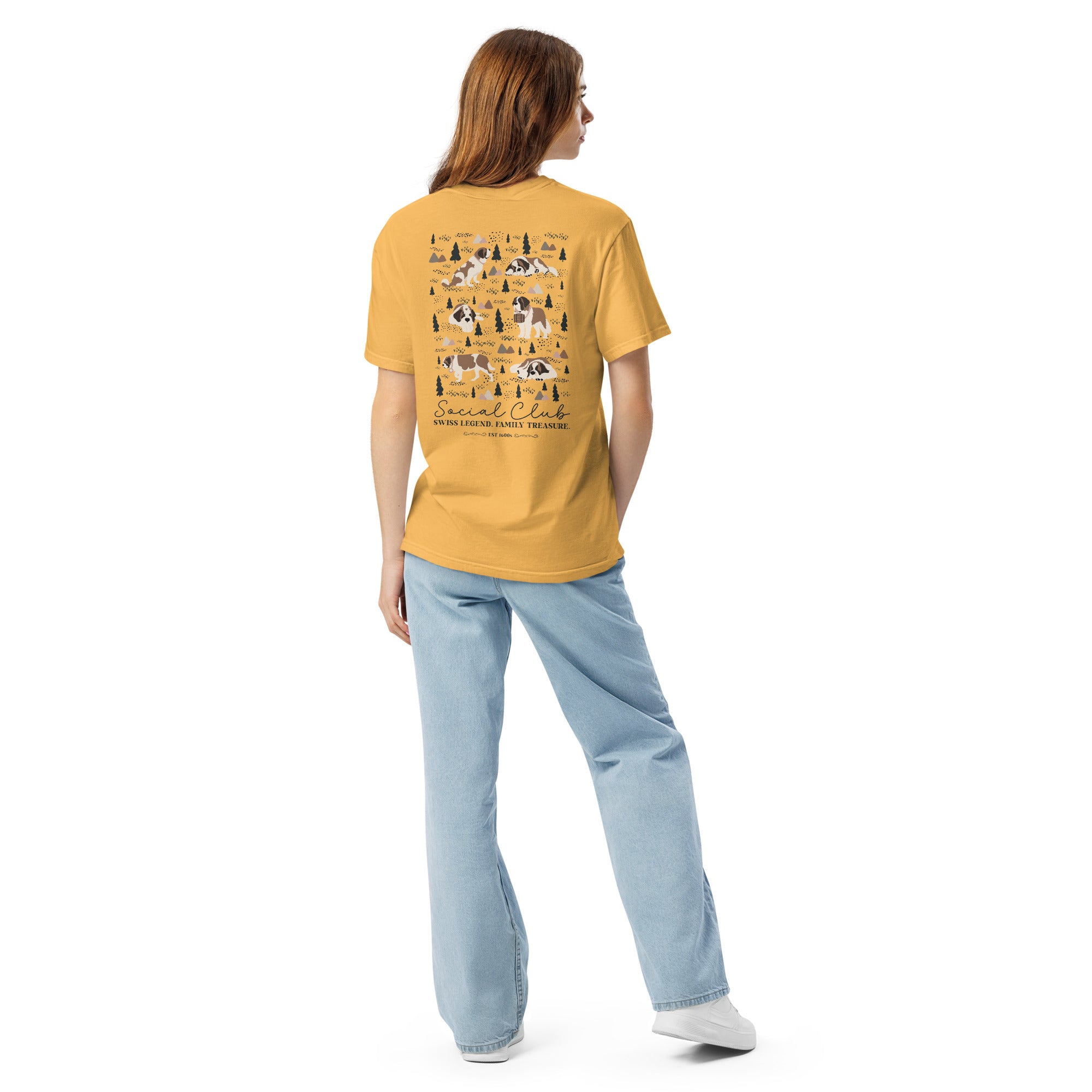 Saint Bernard Social Club Back T-Shirt - Lights