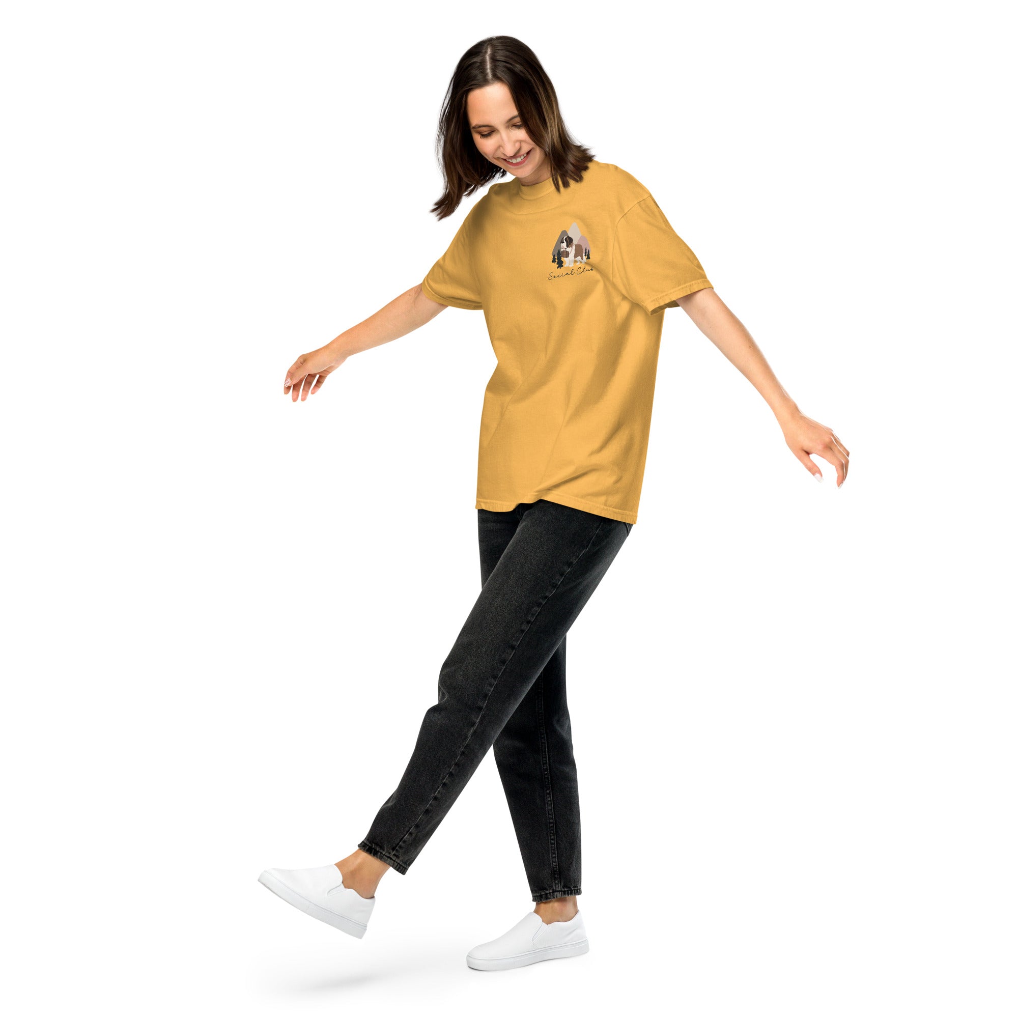 Saint Bernard Social Club Back T-Shirt - Lights