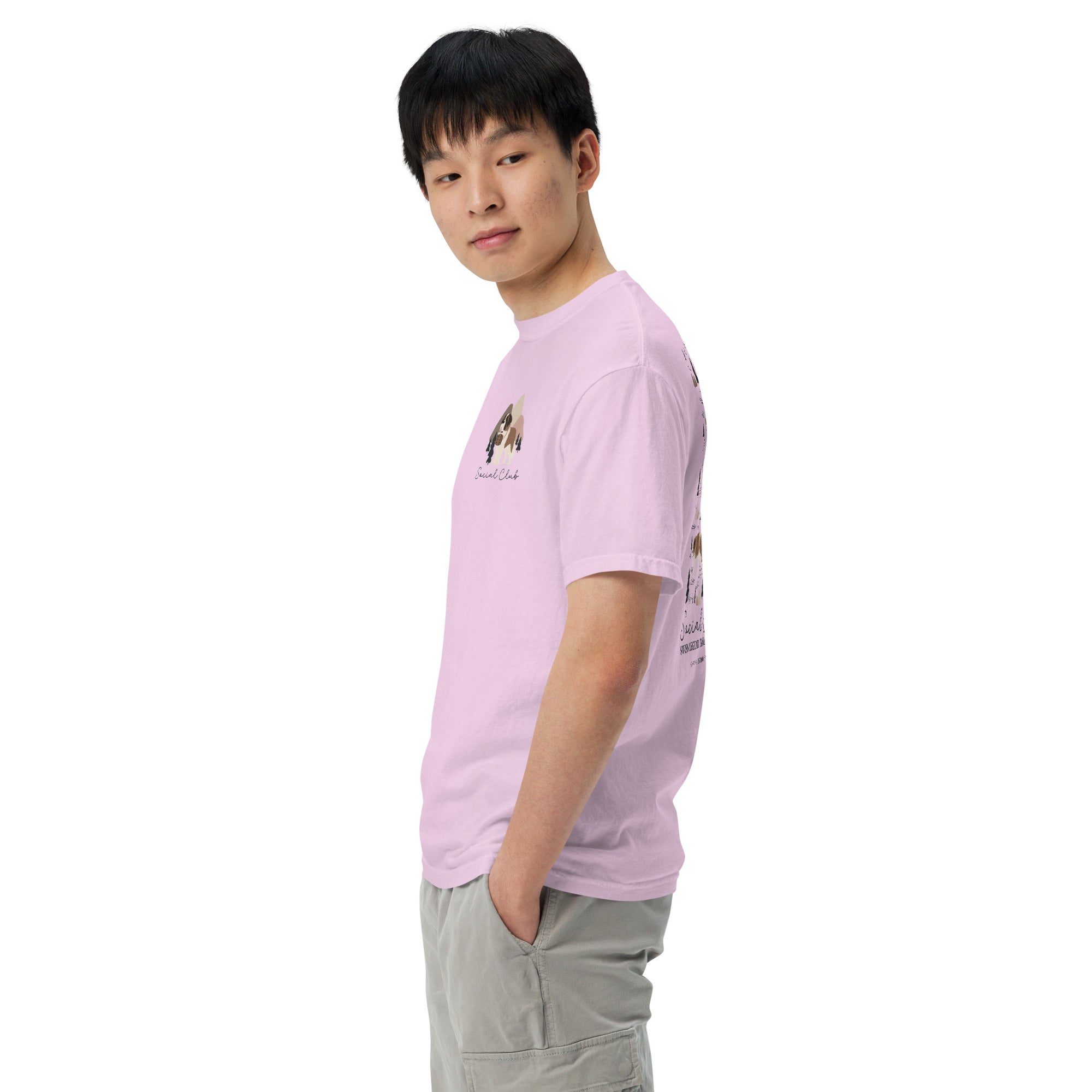 Saint Bernard Social Club Back T-Shirt - Lights