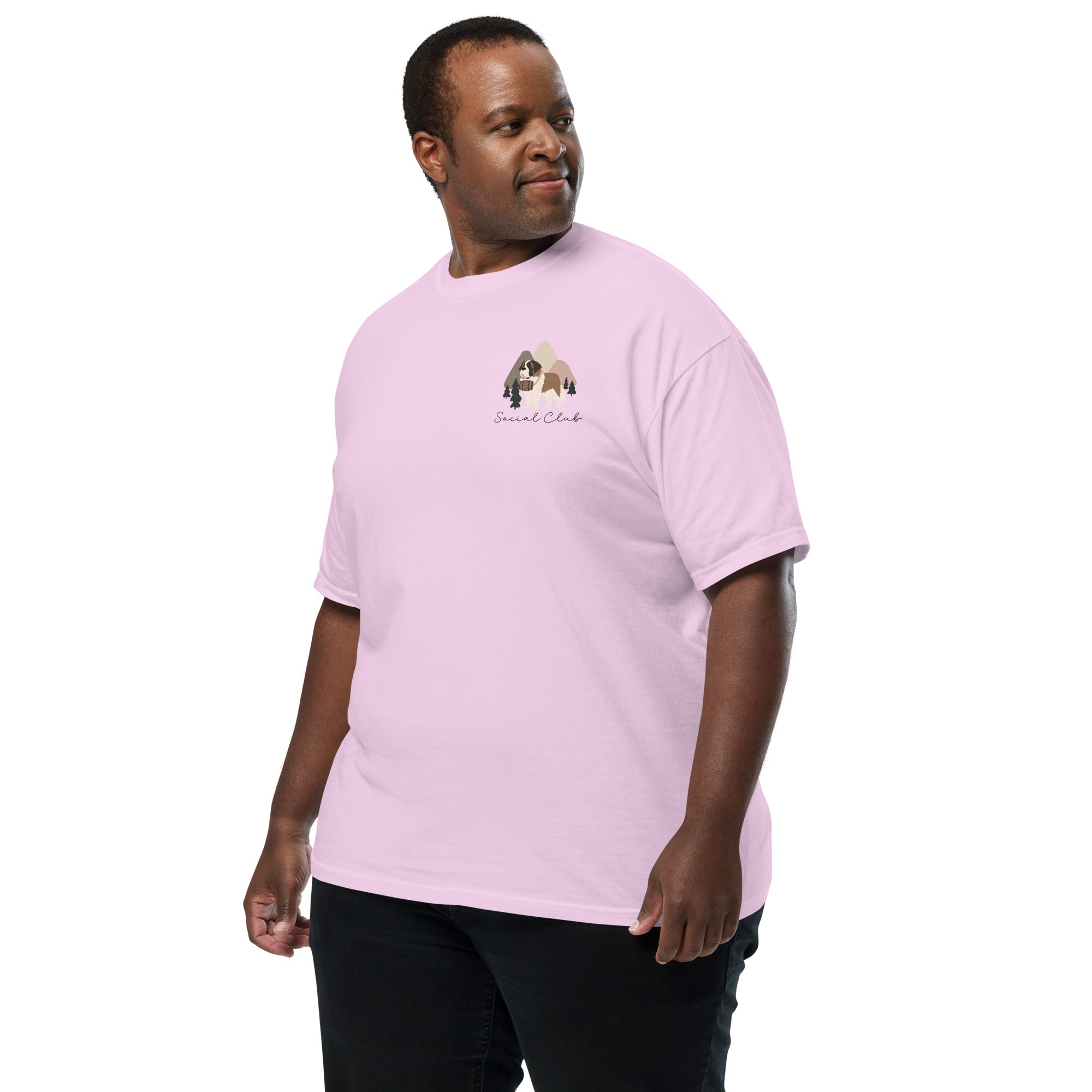 Saint Bernard Social Club Back T-Shirt - Lights