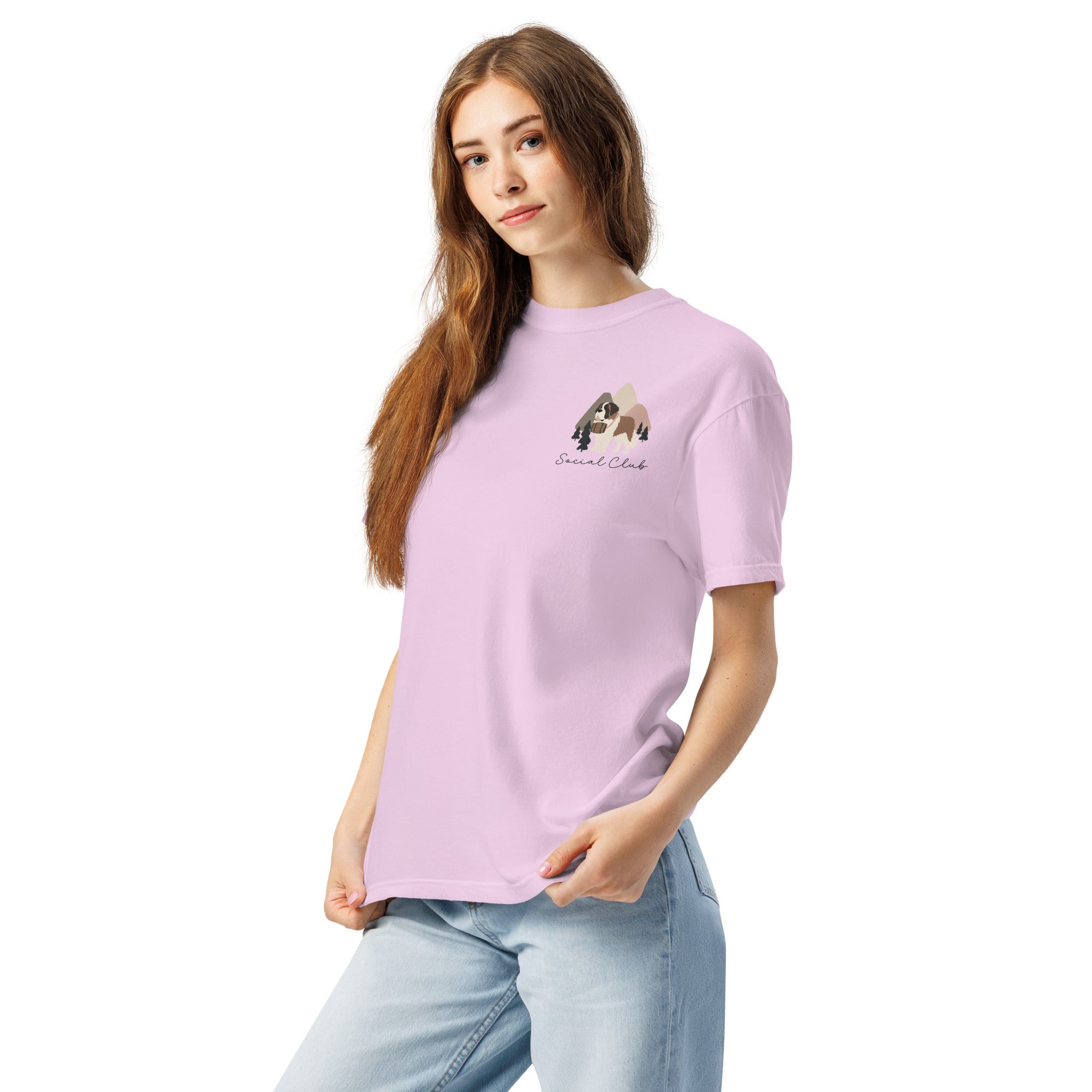 Saint Bernard Social Club Back T-Shirt - Lights