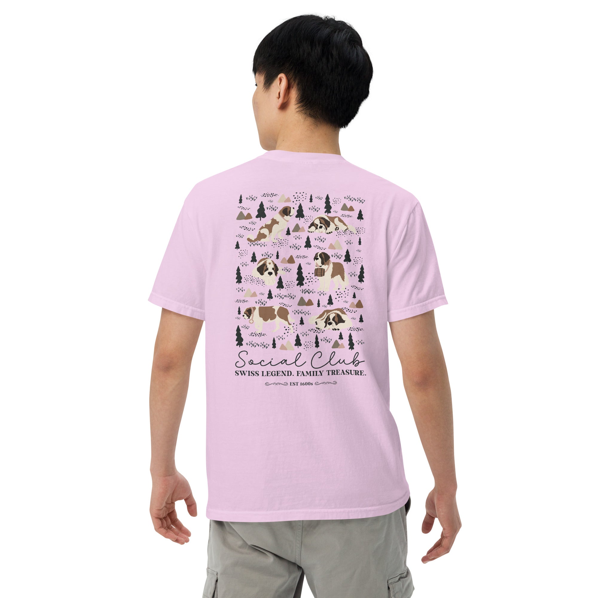 Saint Bernard Social Club Back T-Shirt - Lights