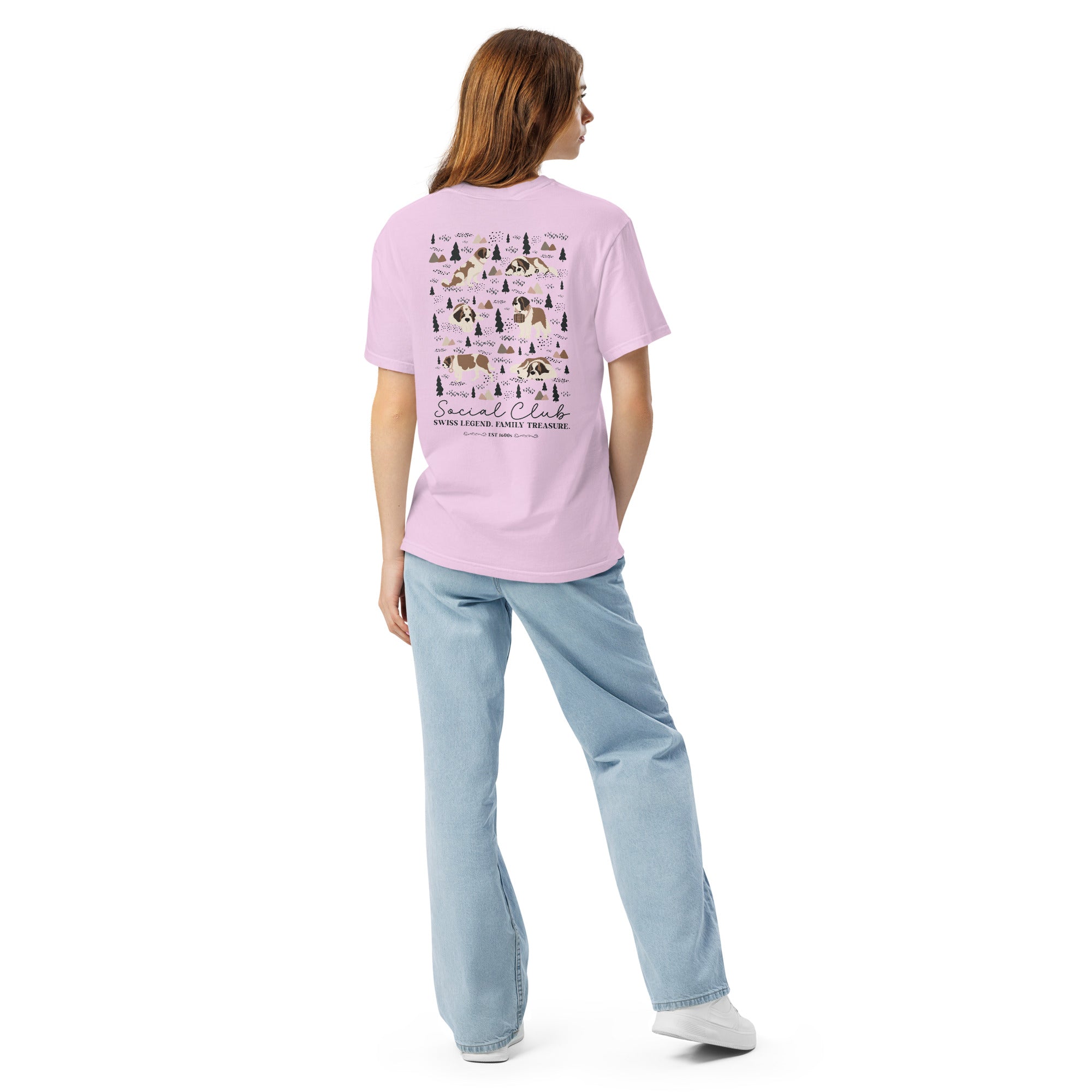 Saint Bernard Social Club Back T-Shirt - Lights