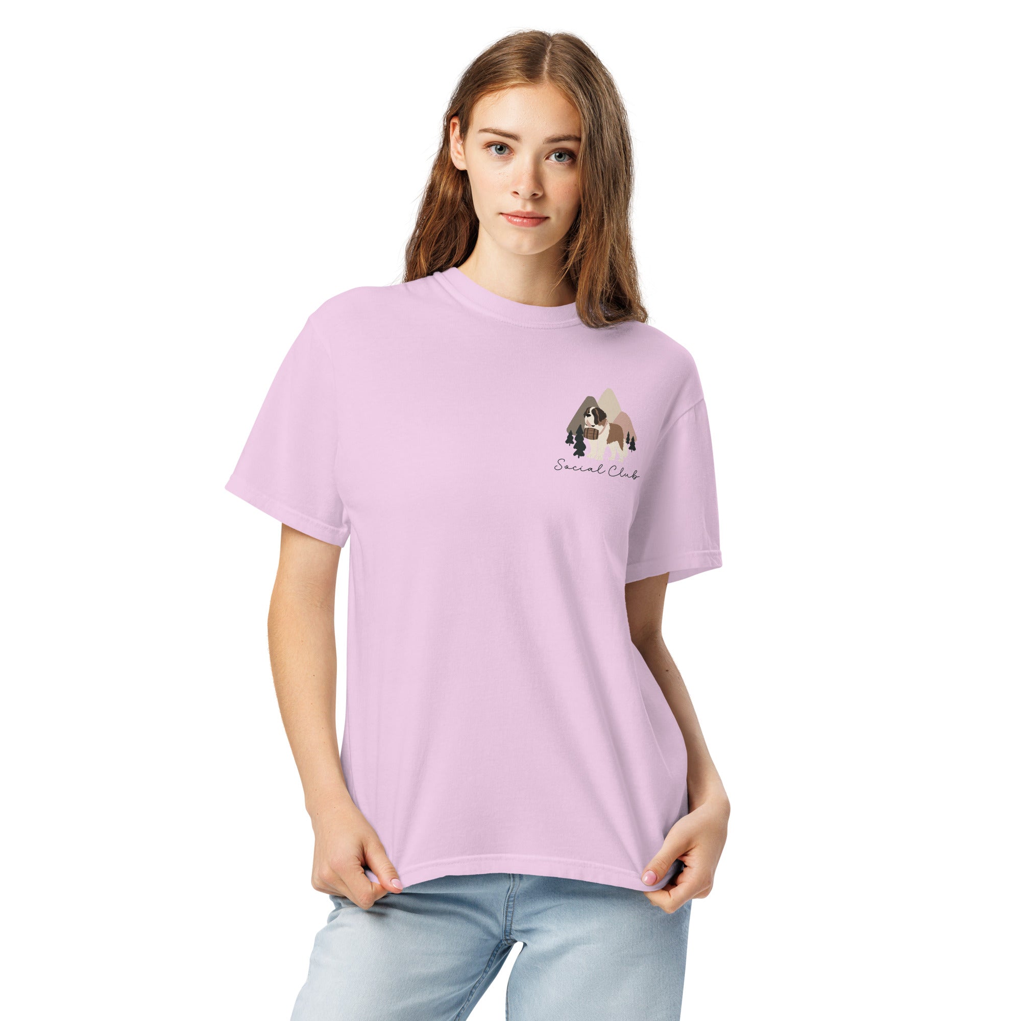 Saint Bernard Social Club Back T-Shirt - Lights