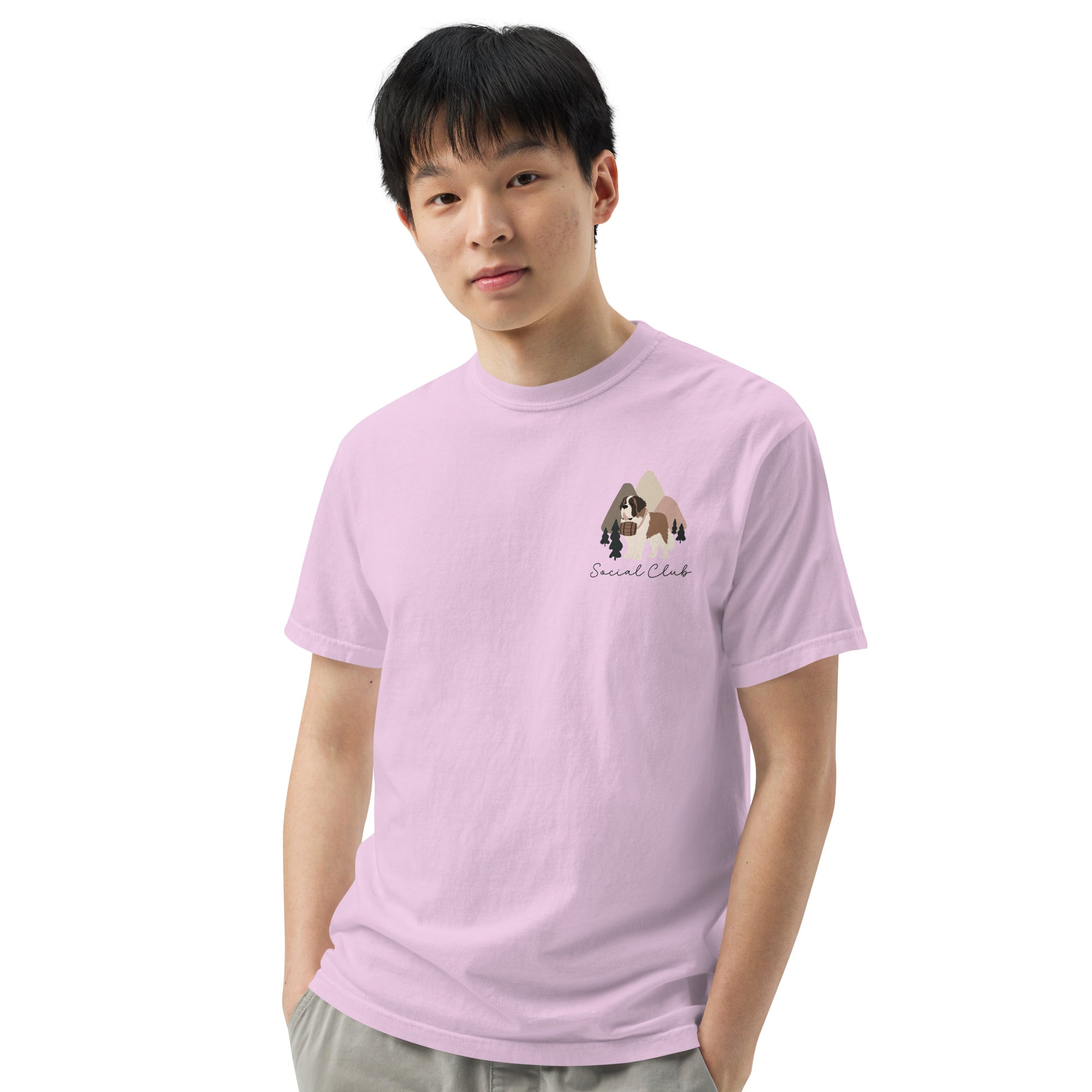 Saint Bernard Social Club Back T-Shirt - Lights