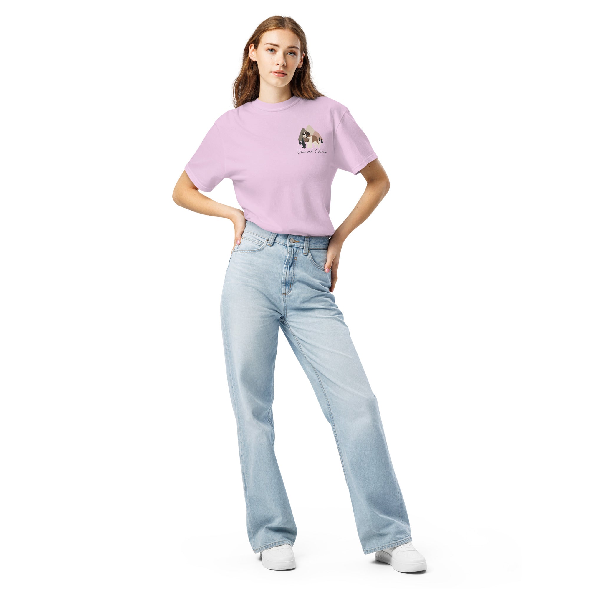 Saint Bernard Social Club Back T-Shirt - Lights