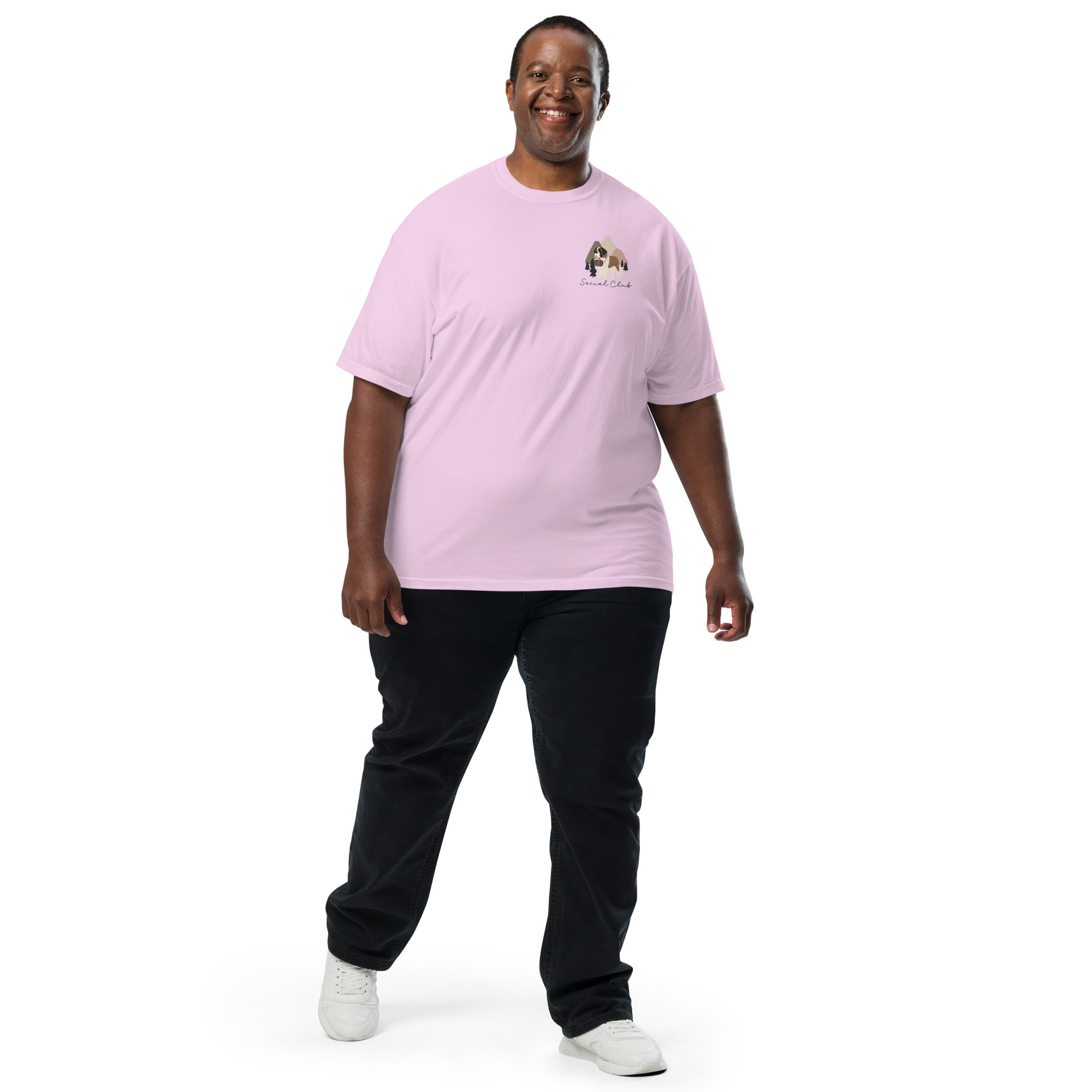 Saint Bernard Social Club Back T-Shirt - Lights