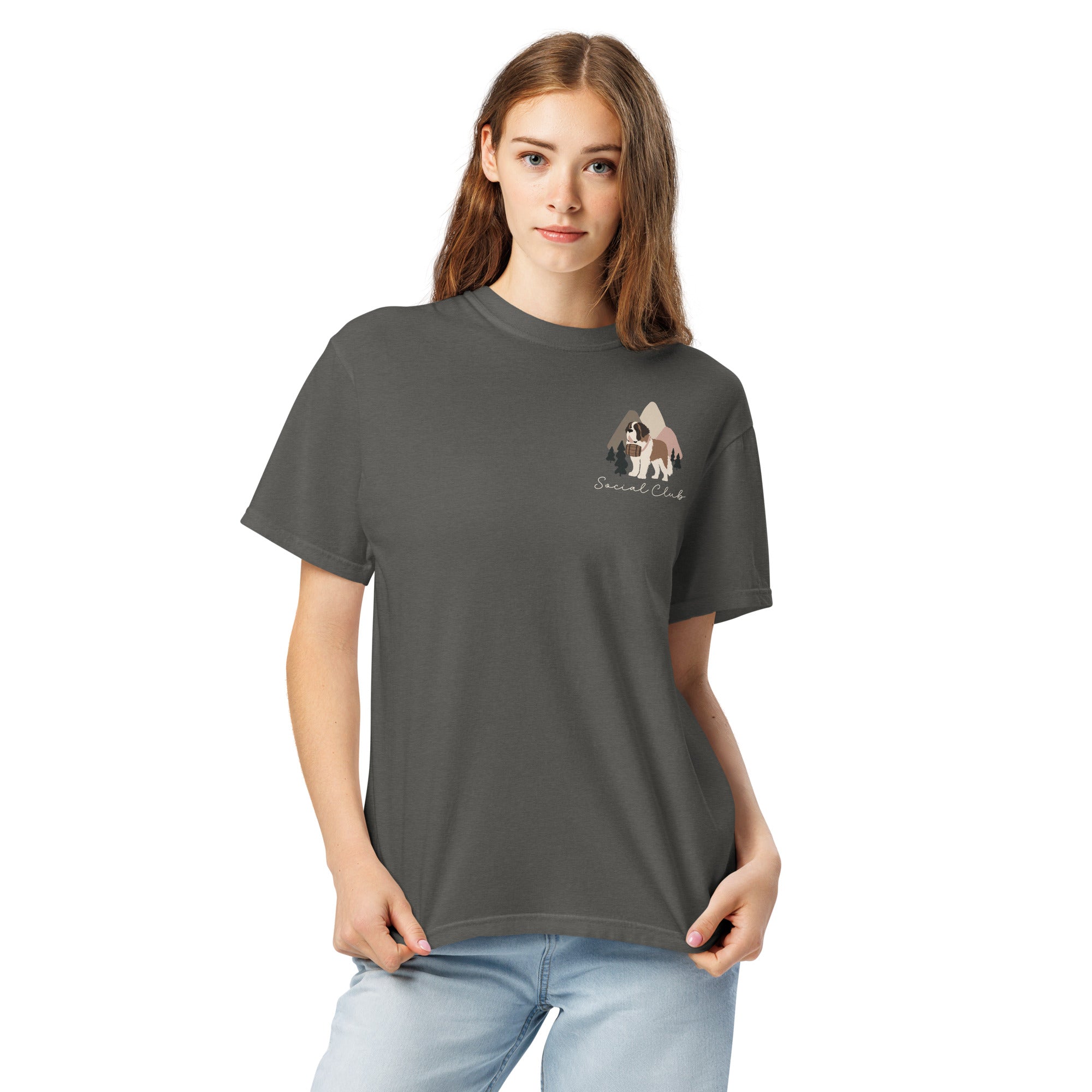 Saint Bernard Social Club Back T-Shirt - Darks