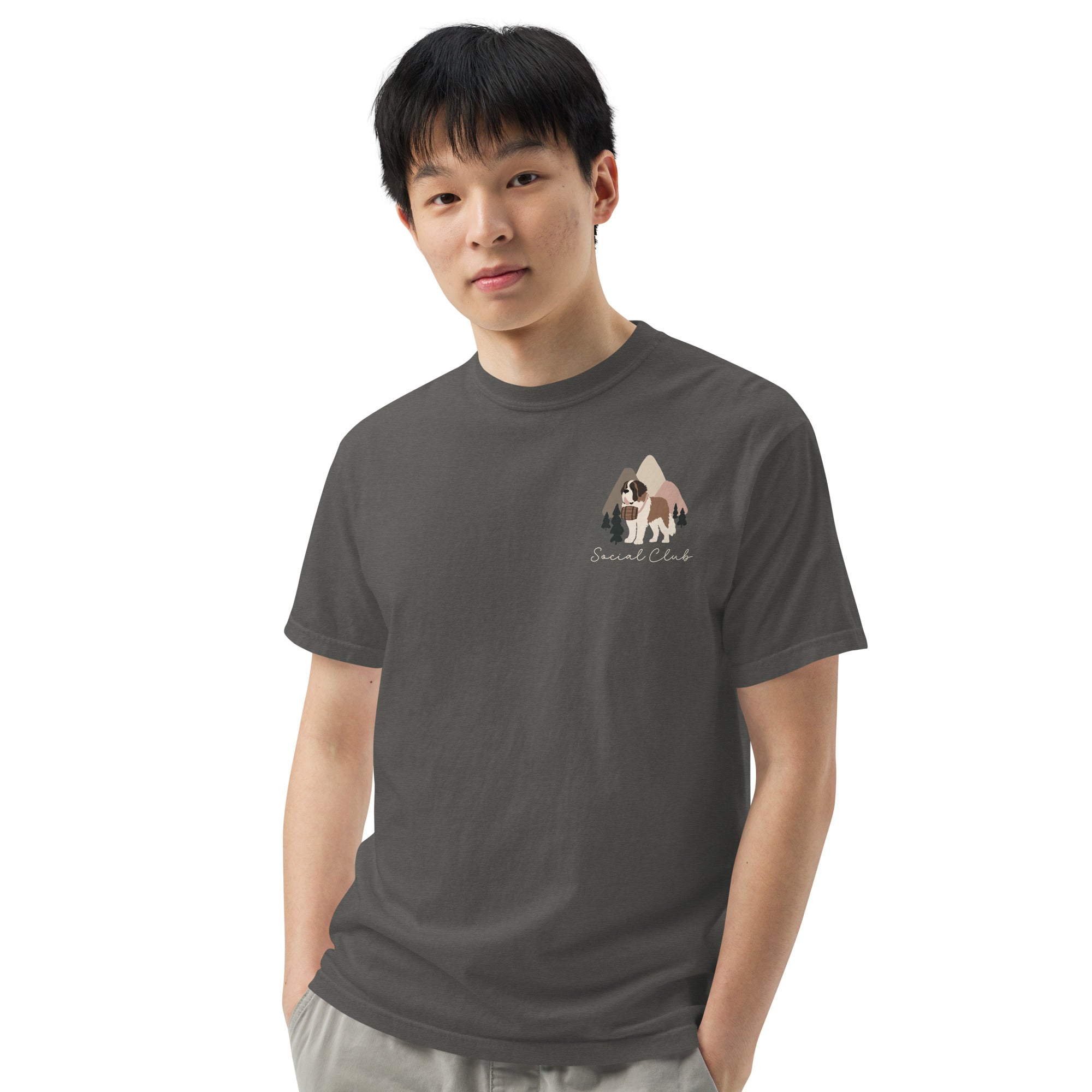 Saint Bernard Social Club Back T-Shirt - Darks
