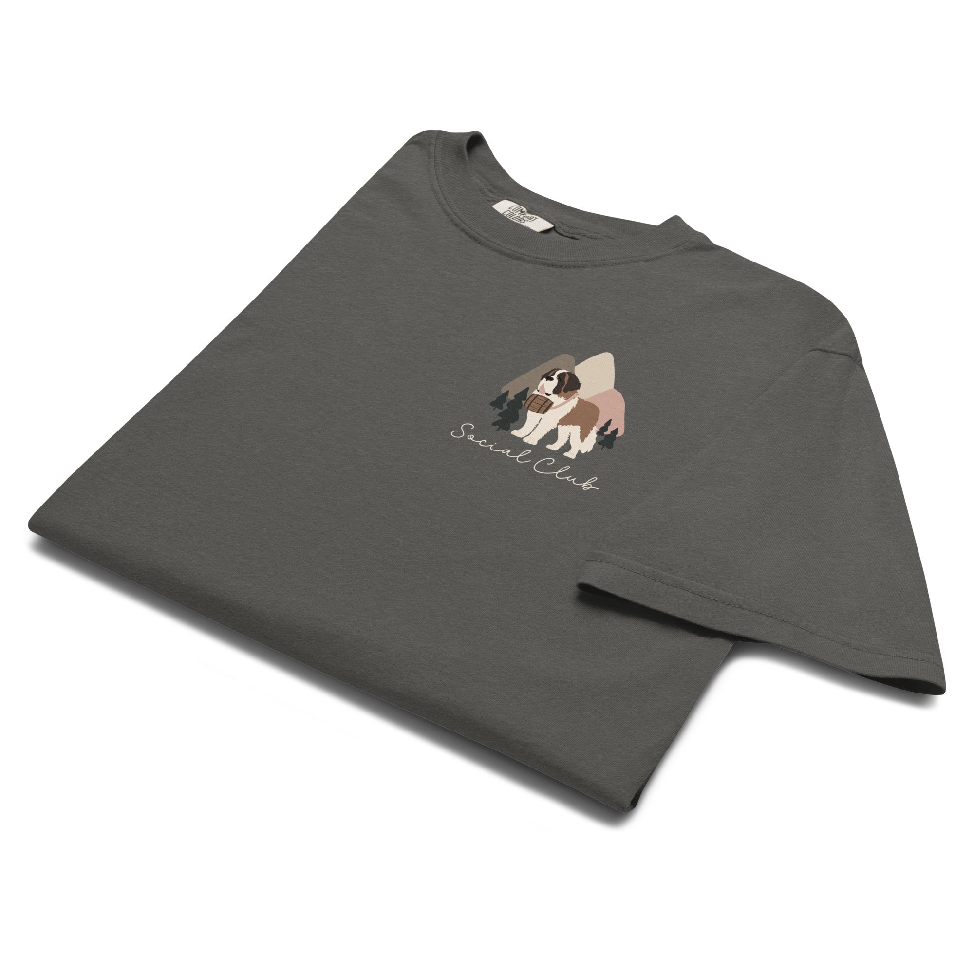 Saint Bernard Social Club Back T-Shirt - Darks