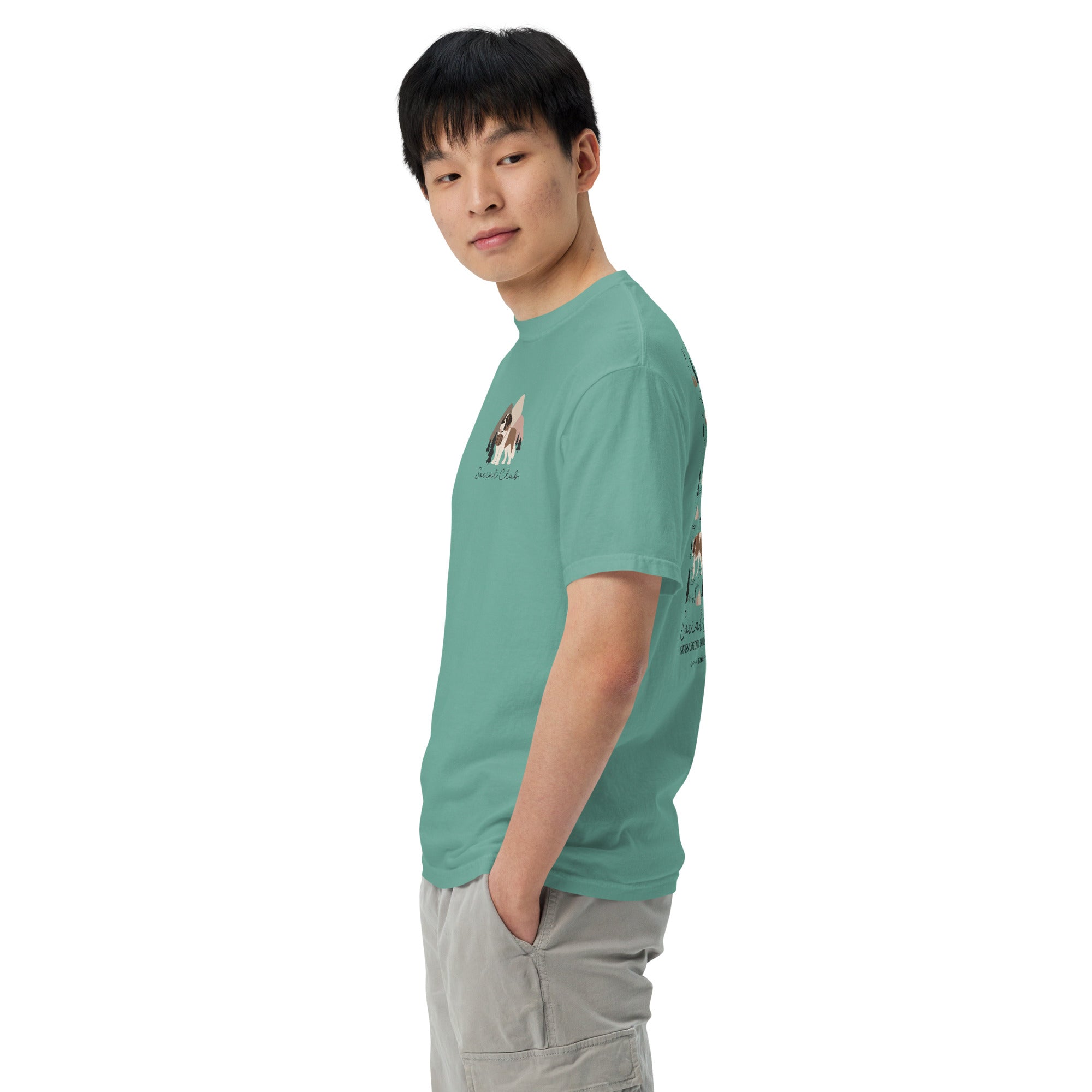 Saint Bernard Social Club Back T-Shirt - Lights