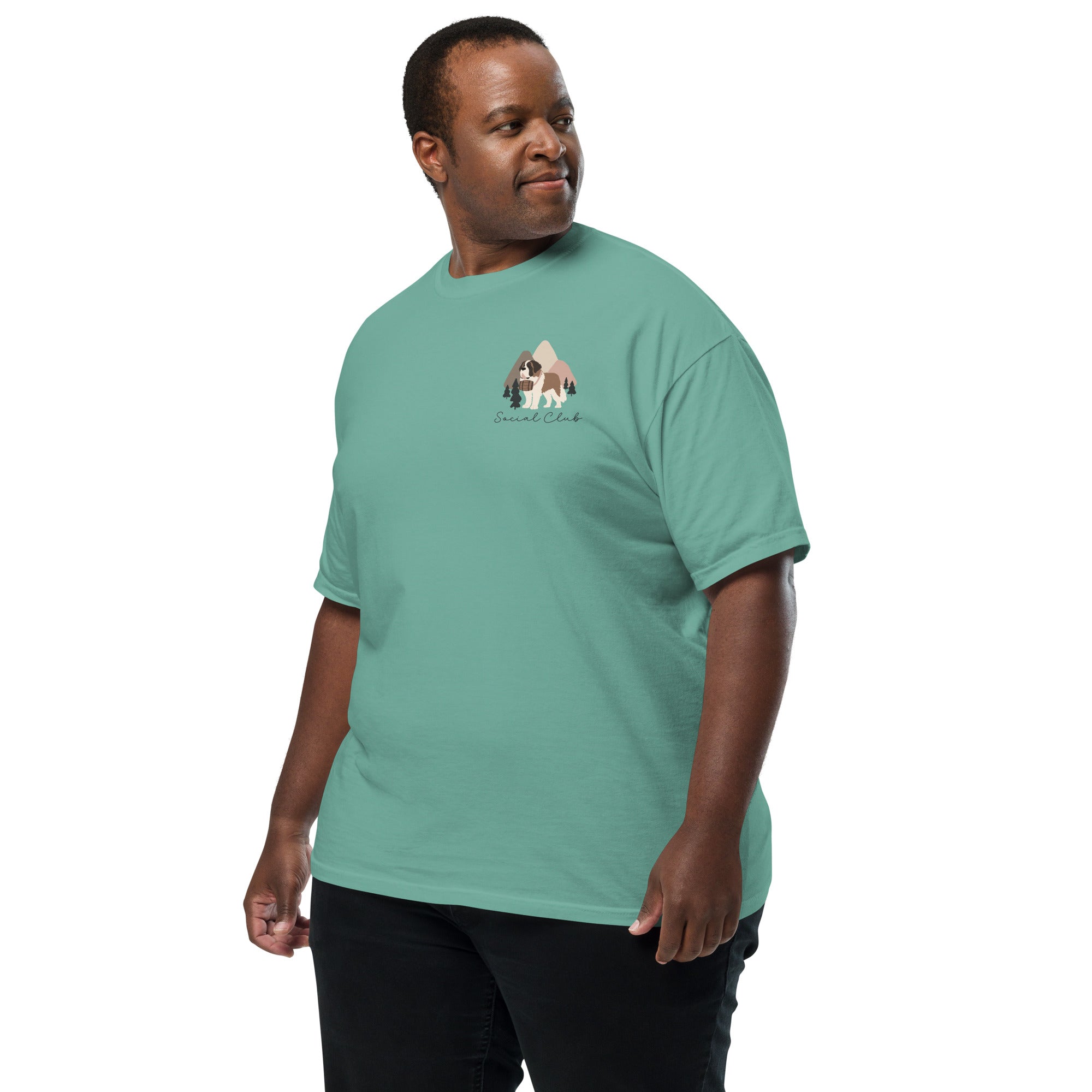 Saint Bernard Social Club Back T-Shirt - Lights