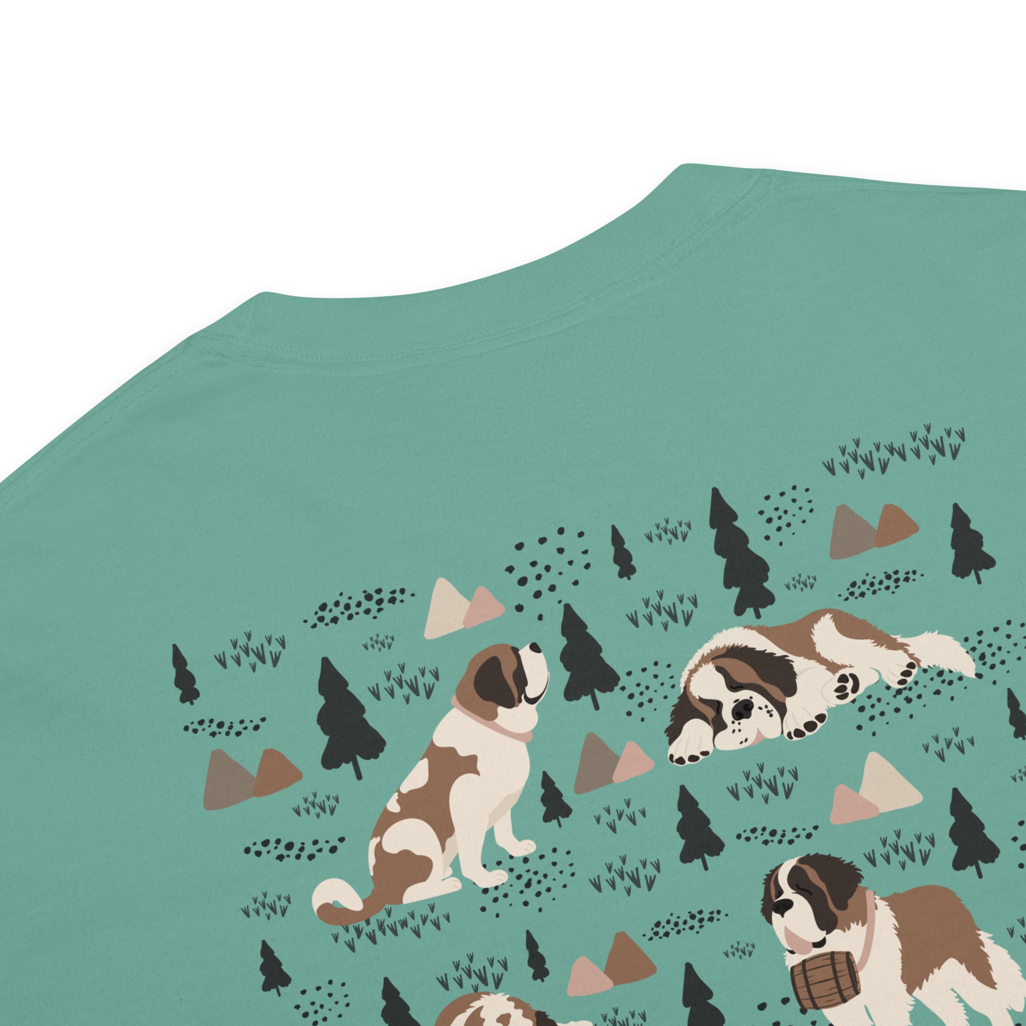 Saint Bernard Social Club Back T-Shirt - Lights