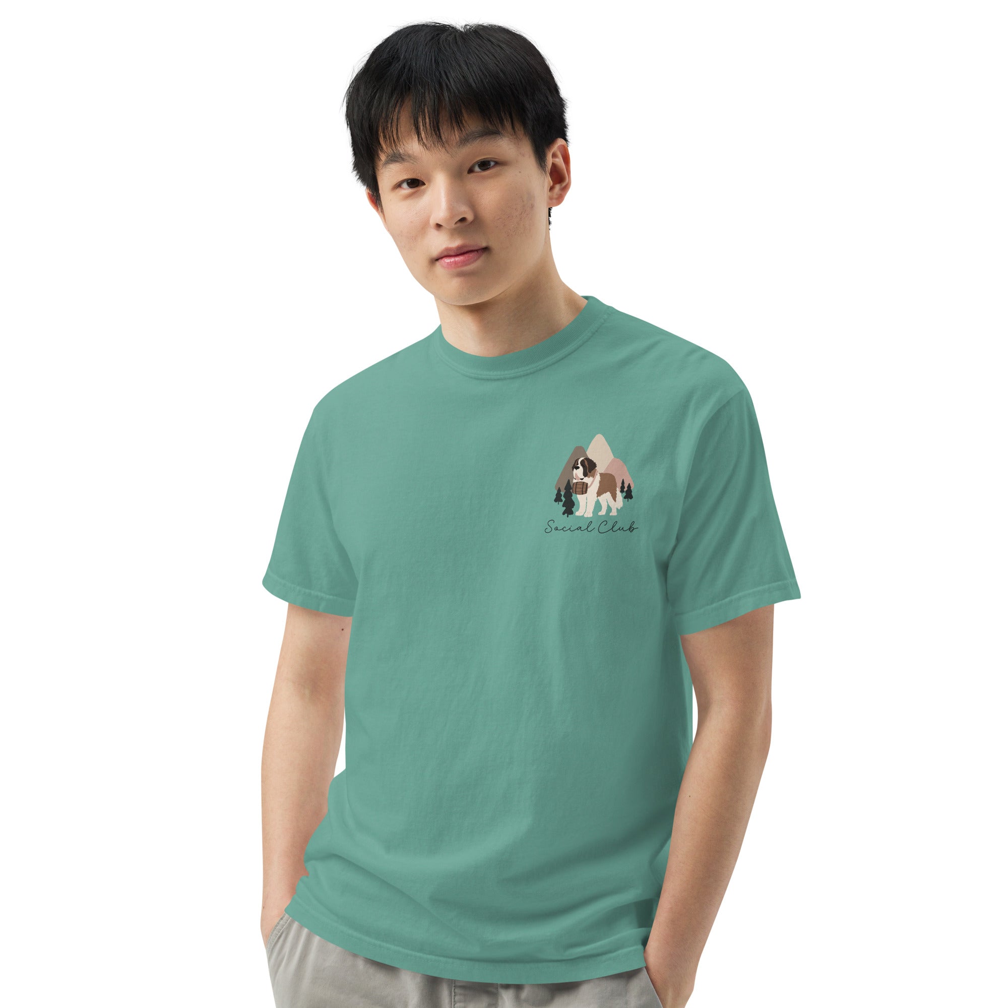 Saint Bernard Social Club Back T-Shirt - Lights