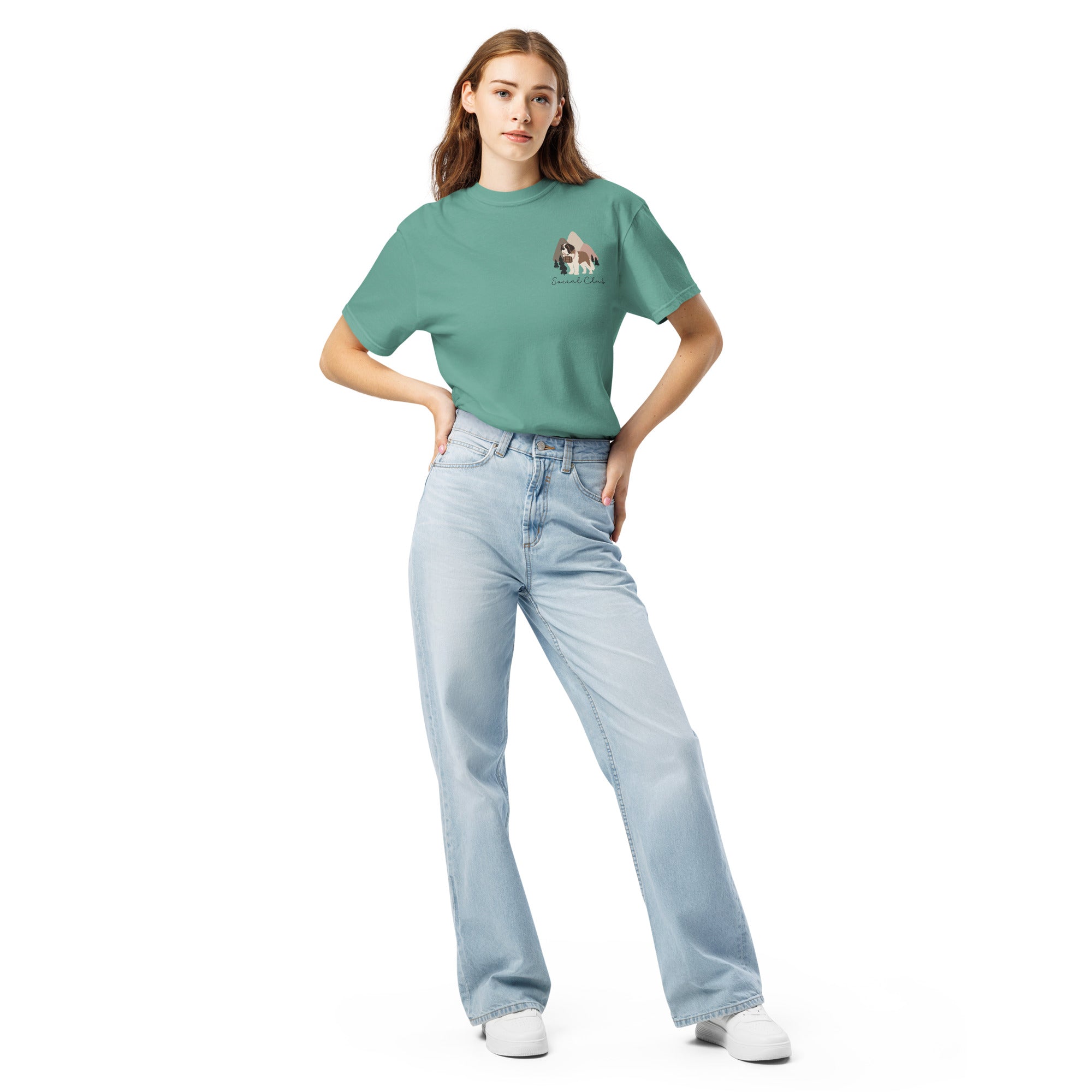 Saint Bernard Social Club Back T-Shirt - Lights