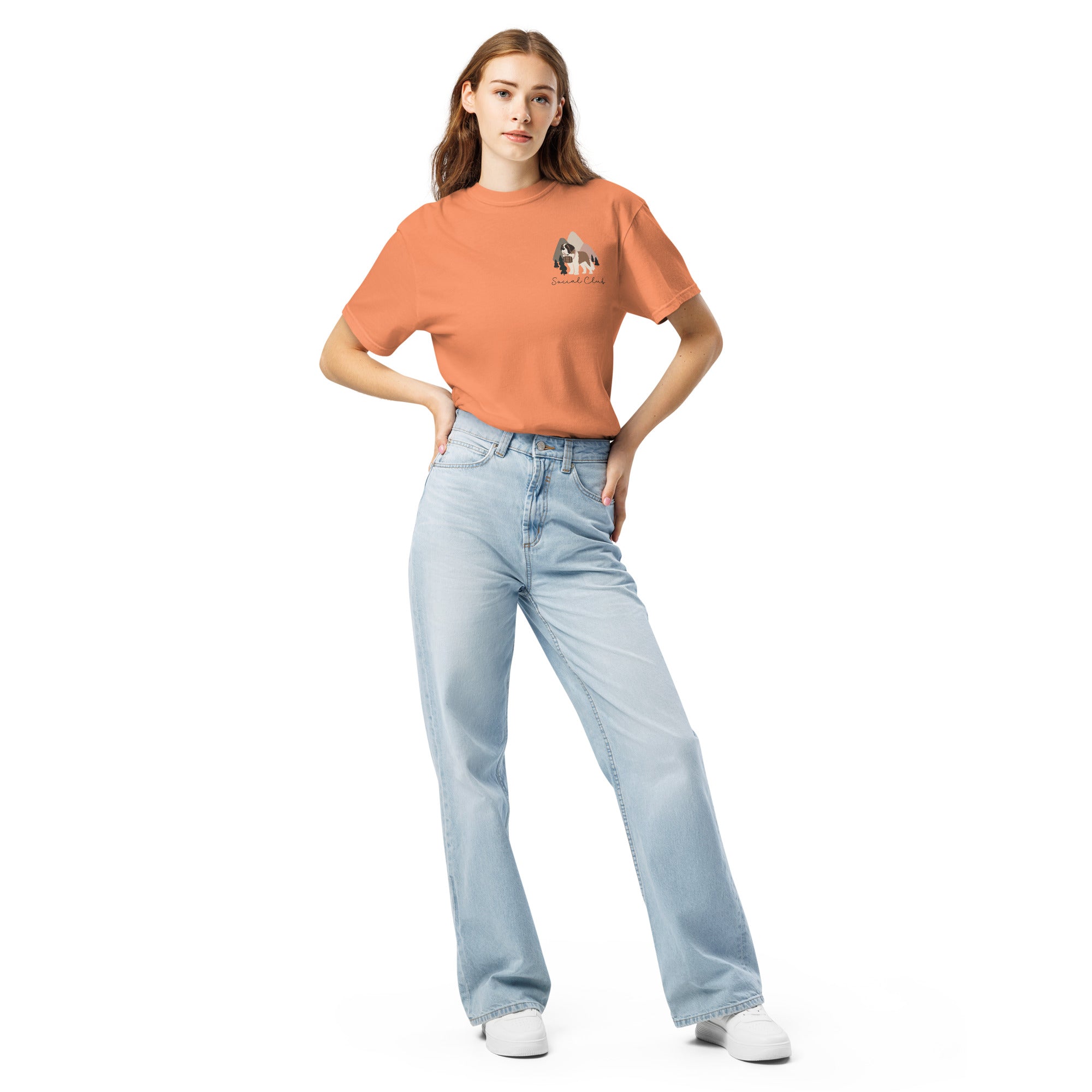 Saint Bernard Social Club Back T-Shirt - Lights