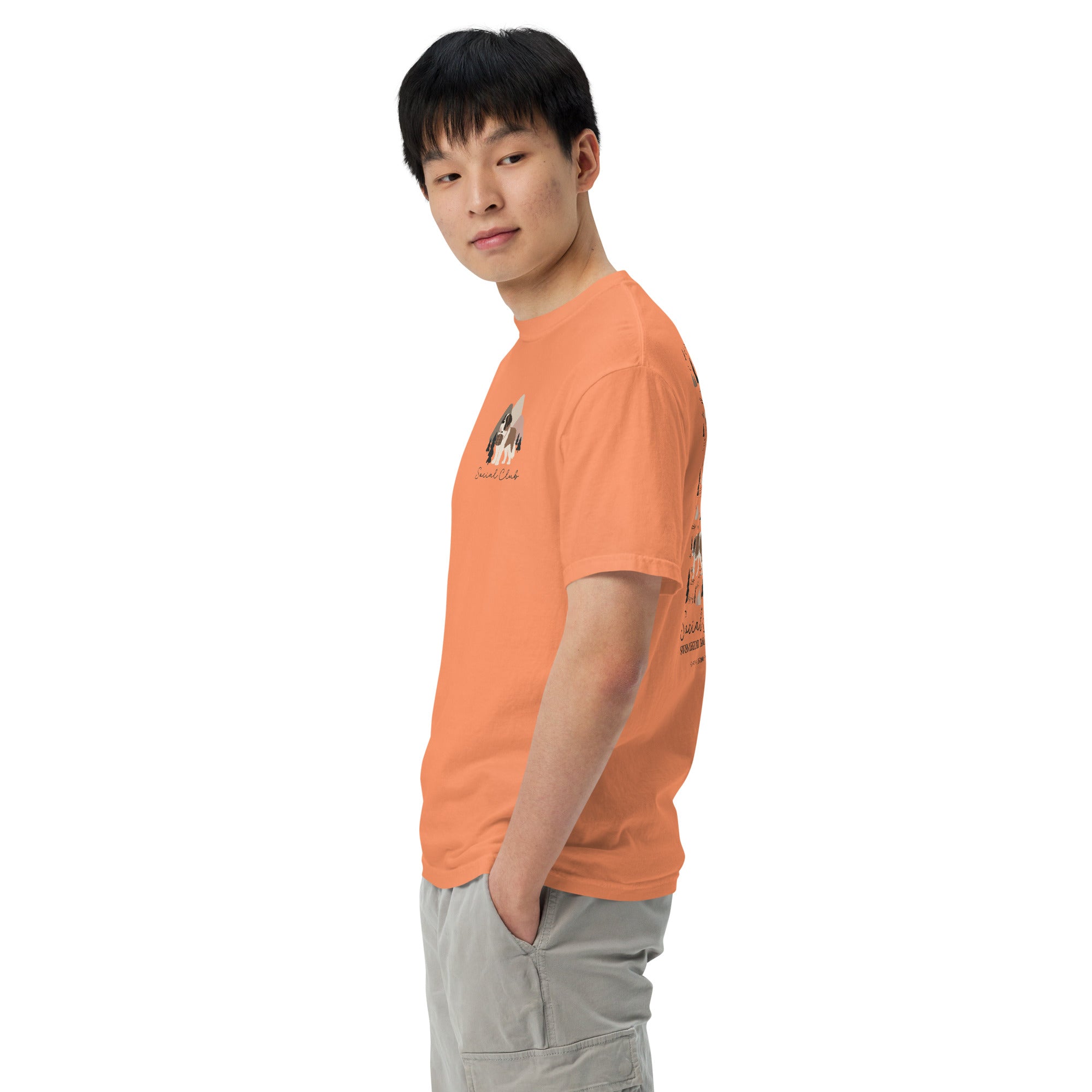 Saint Bernard Social Club Back T-Shirt - Lights