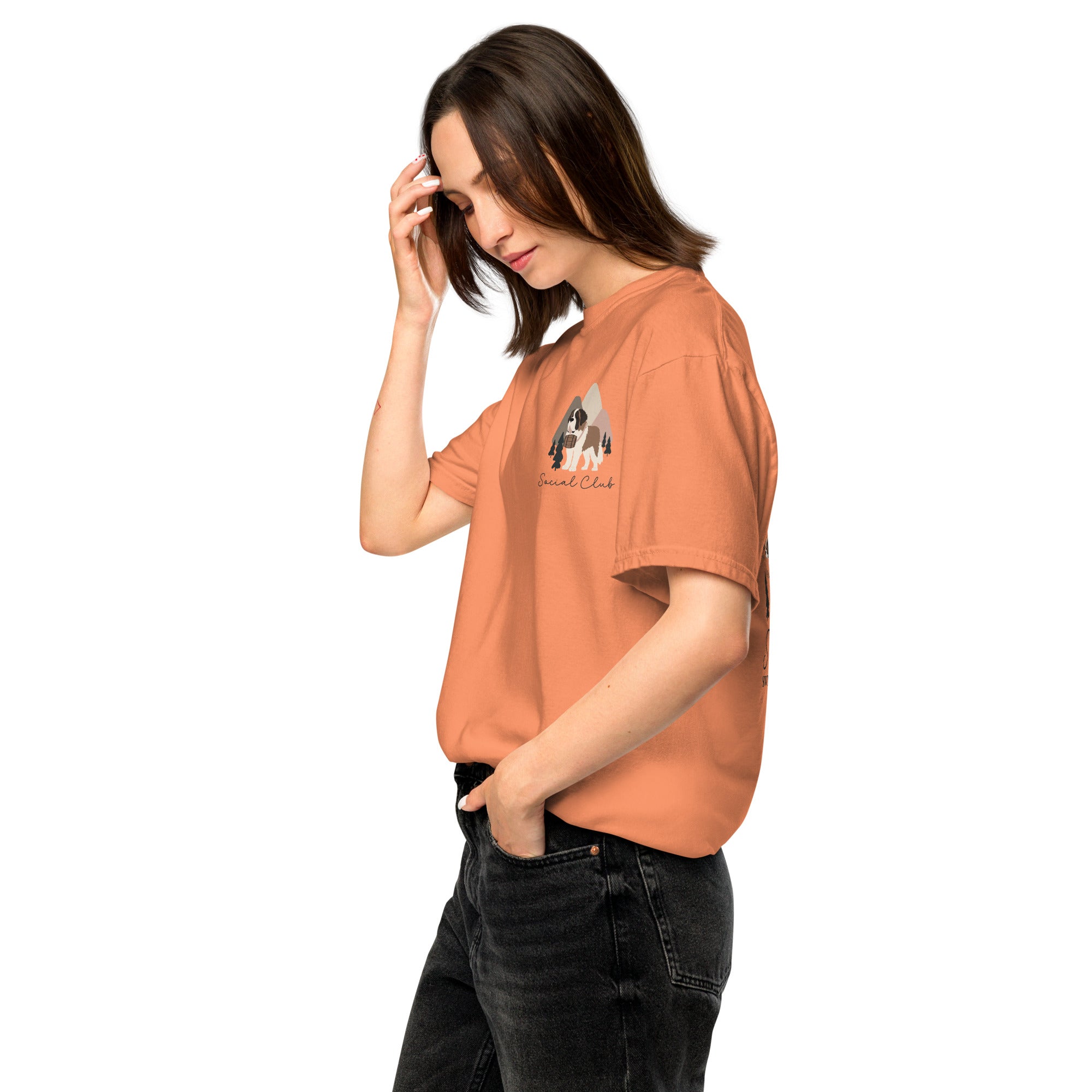 Saint Bernard Social Club Back T-Shirt - Lights