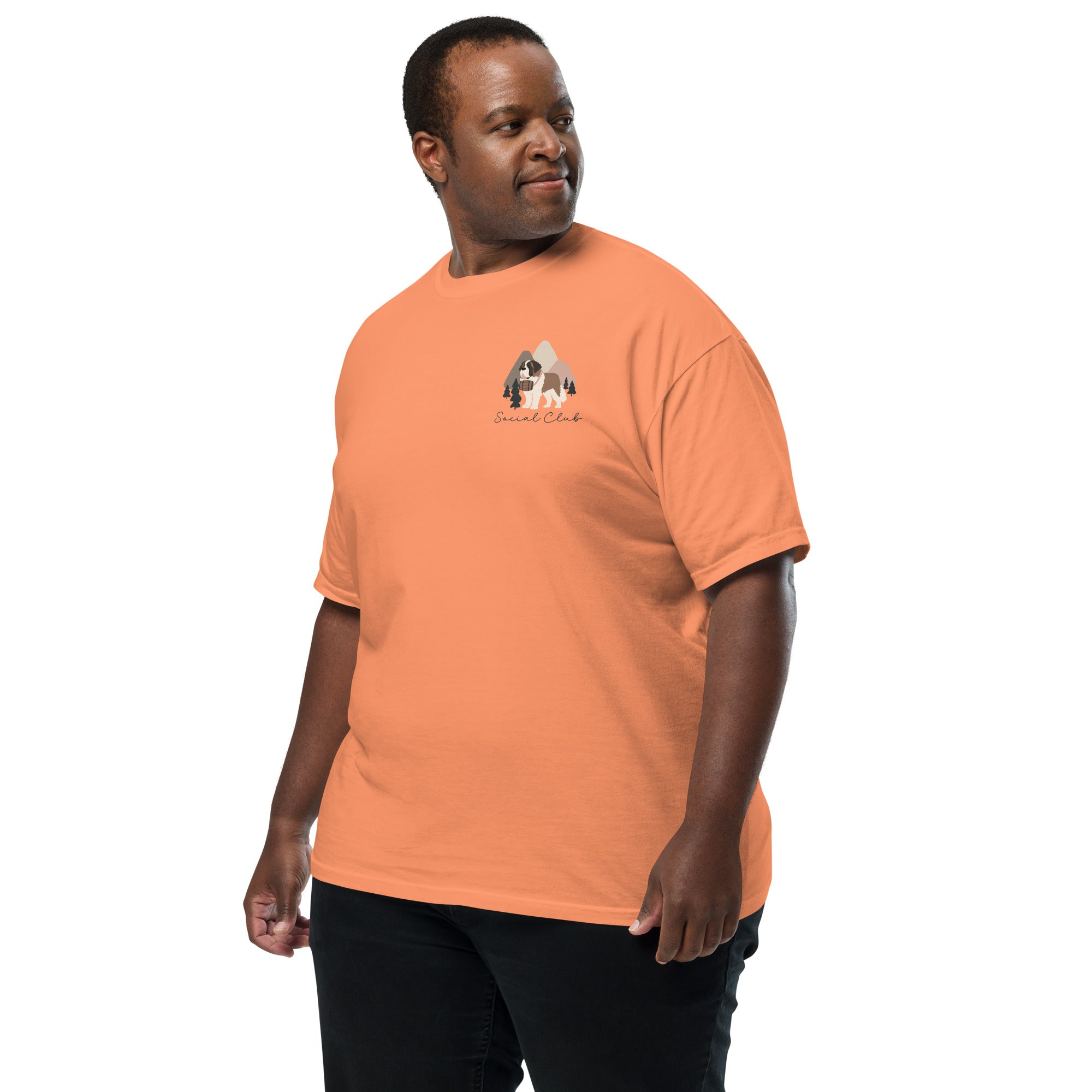 Saint Bernard Social Club Back T-Shirt - Lights