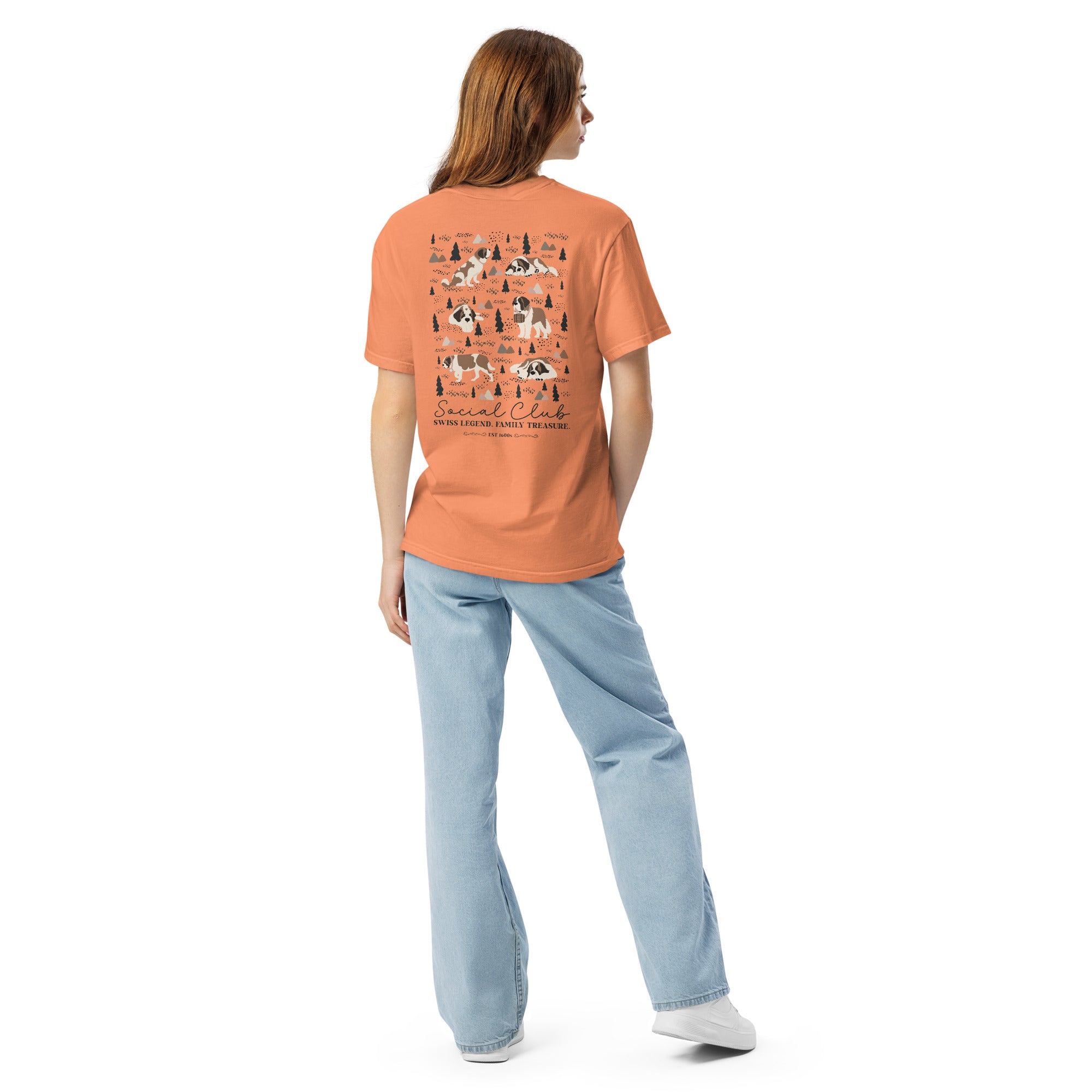 Saint Bernard Social Club Back T-Shirt - Lights