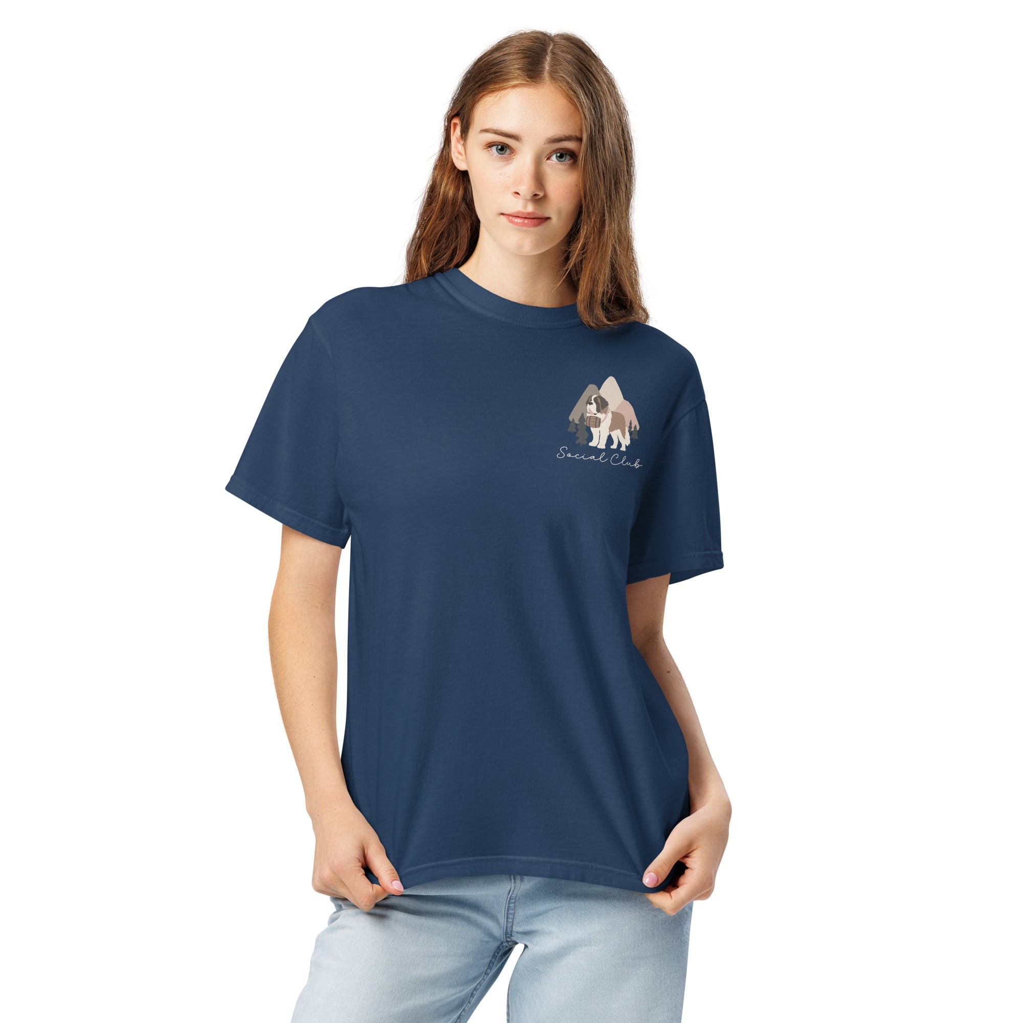 Saint Bernard Social Club Back T-Shirt - Darks