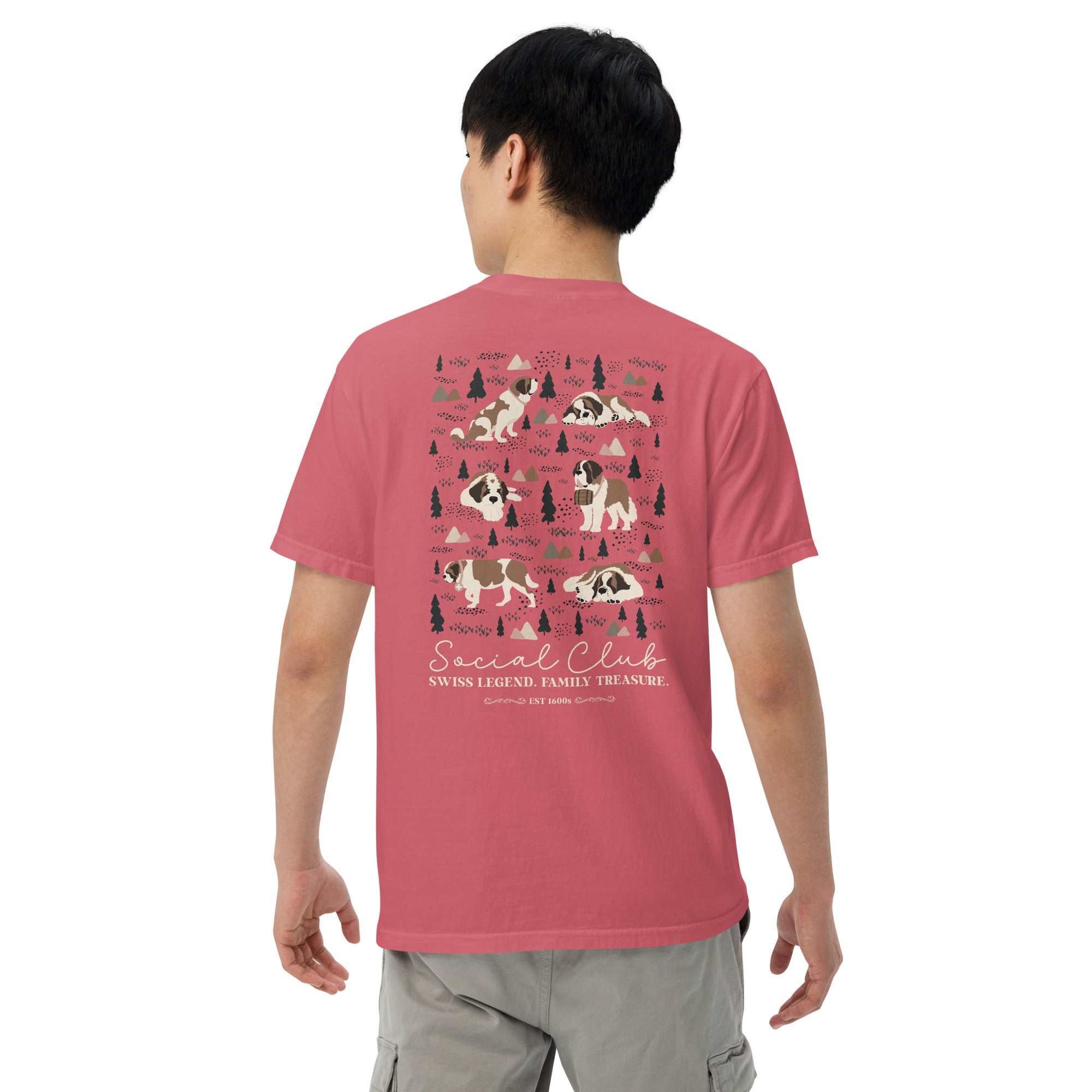 Saint Bernard Social Club Back T-Shirt
