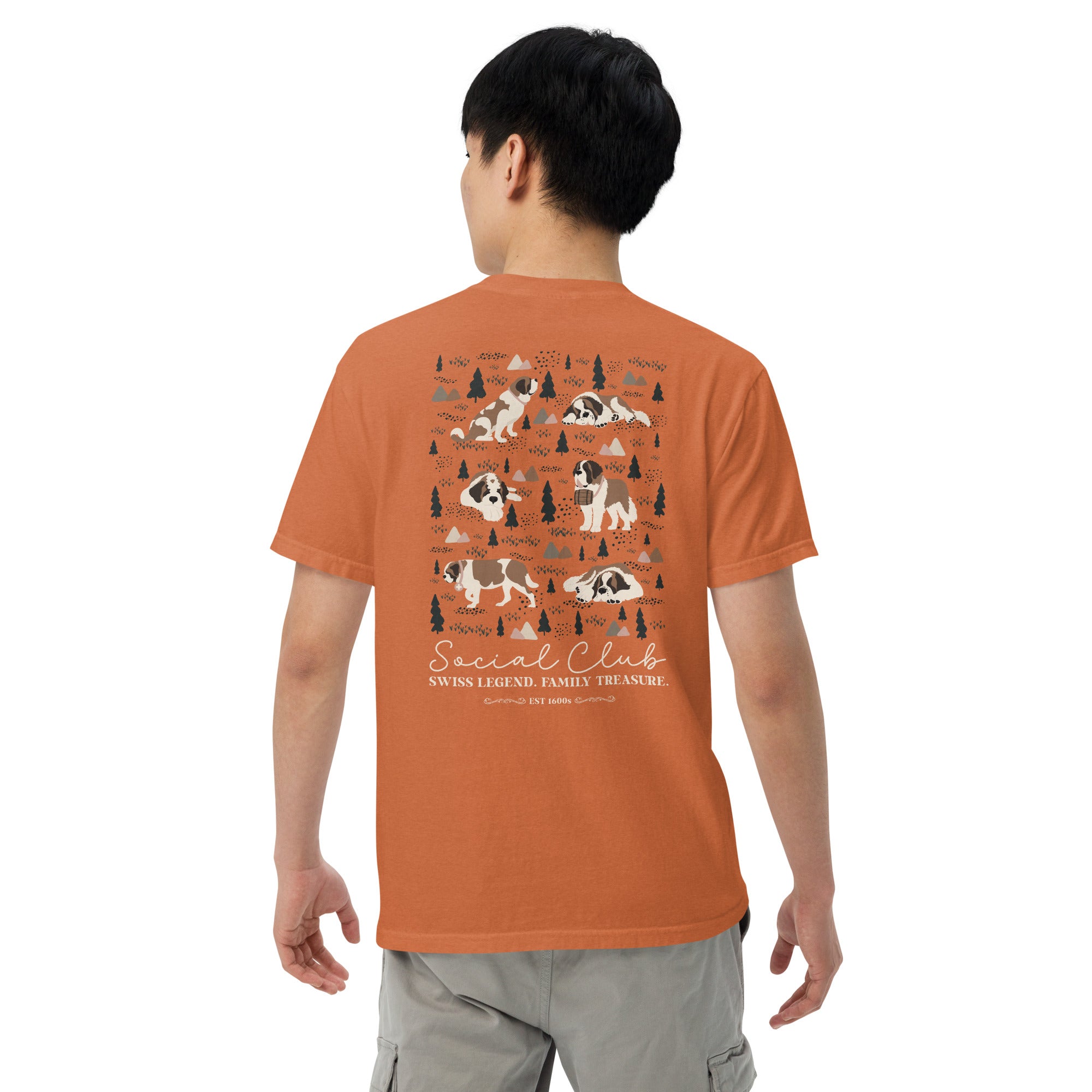 Saint Bernard Social Club Back T-Shirt