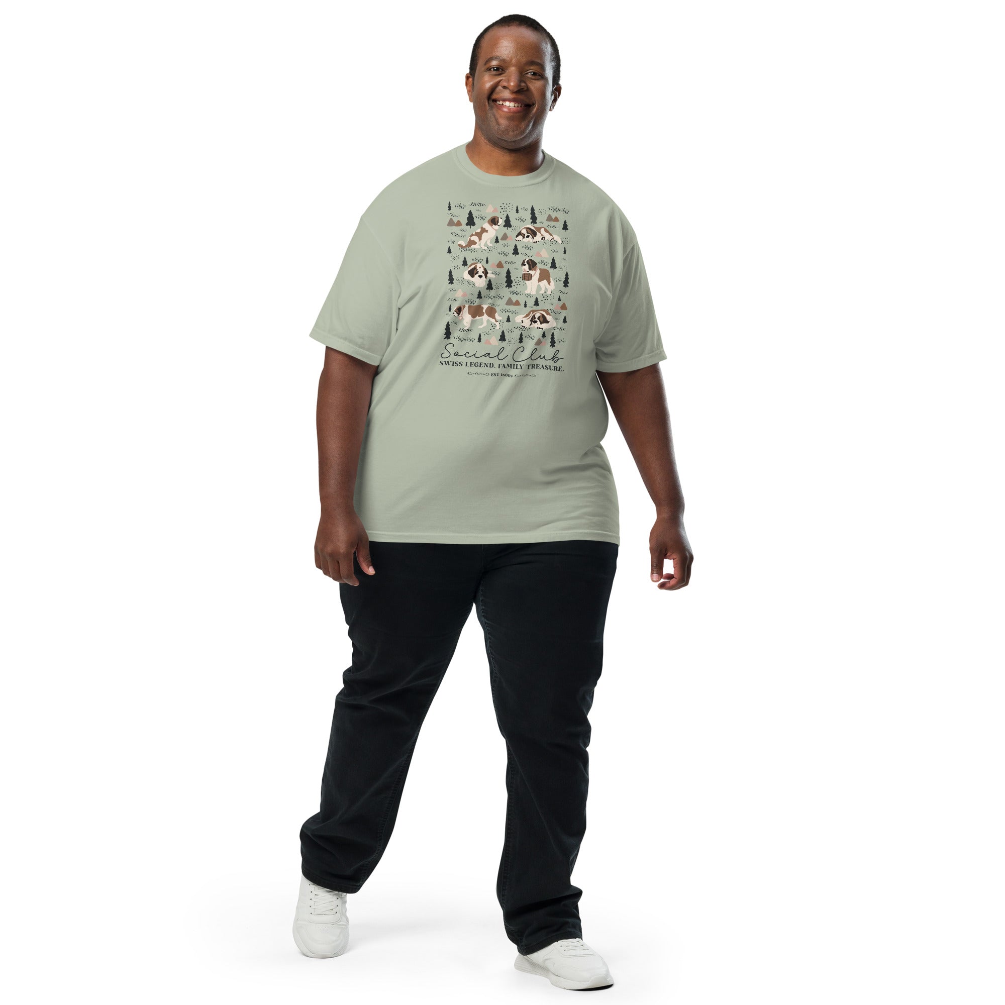 Saint Bernard Social Club T-Shirt - Lights