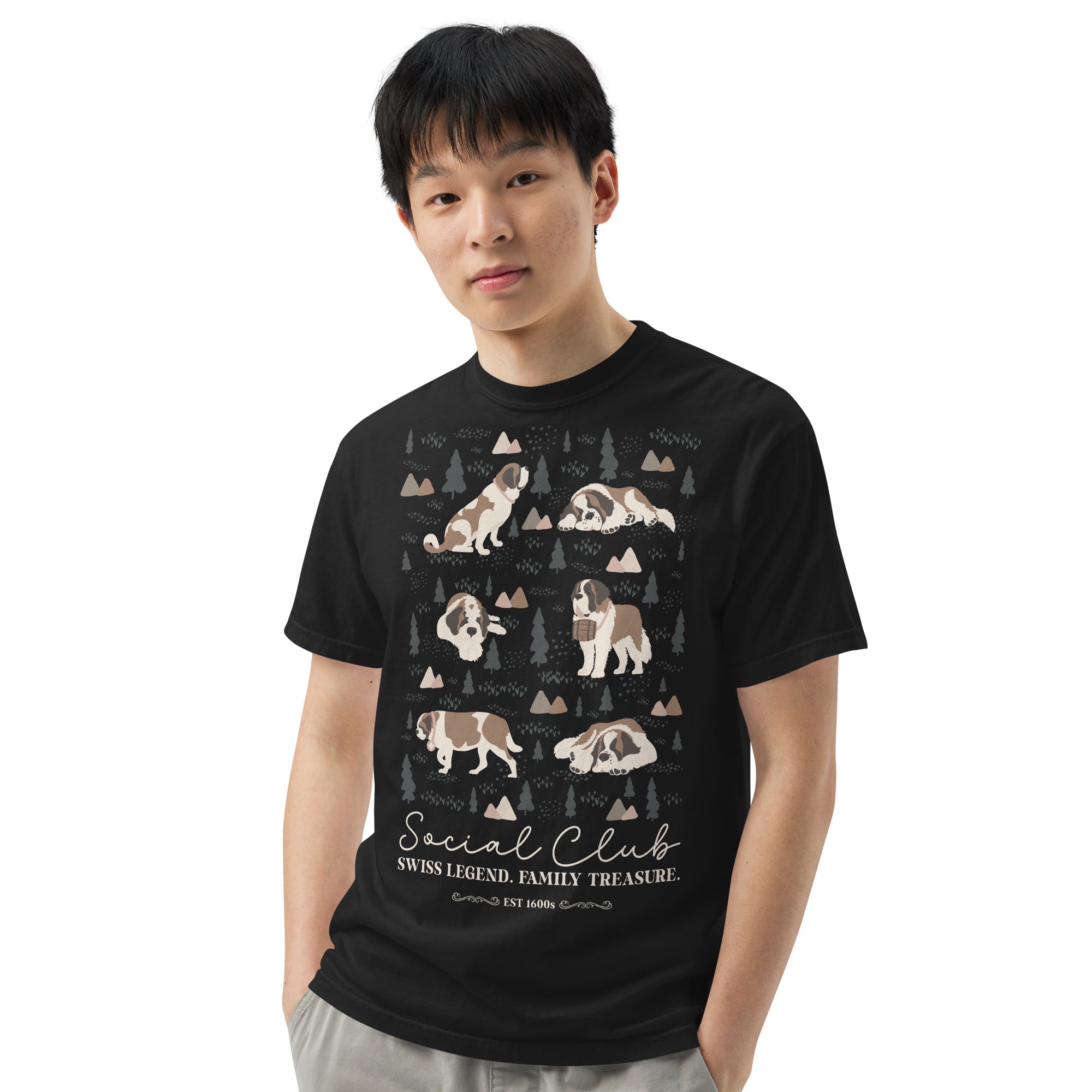Saint Bernard Social Club T-shirt - Darks