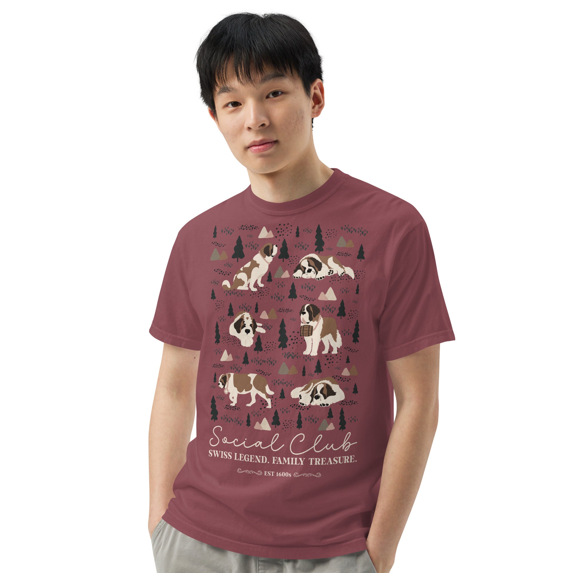 Saint Bernard Social Club T-shirt - Darks